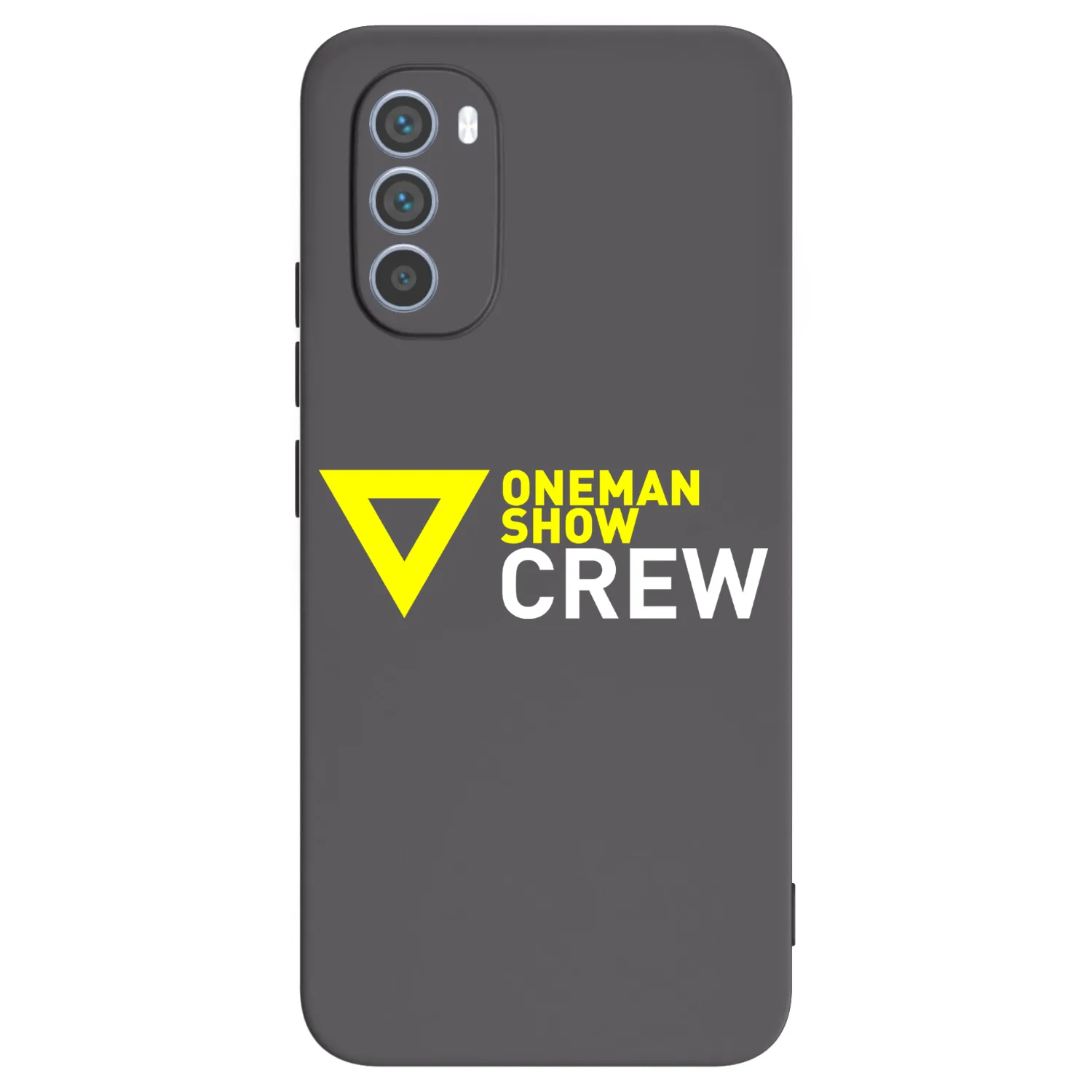 Picasee silikónový čierny obal pre Motorola Moto G62 - ONEMANSHOW CREW
