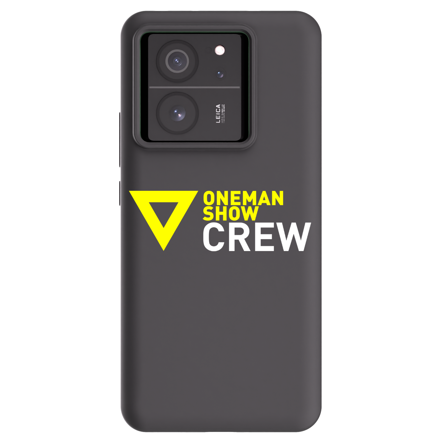 Picasee silikónový čierny obal pre Xiaomi 13T Pro - ONEMANSHOW CREW