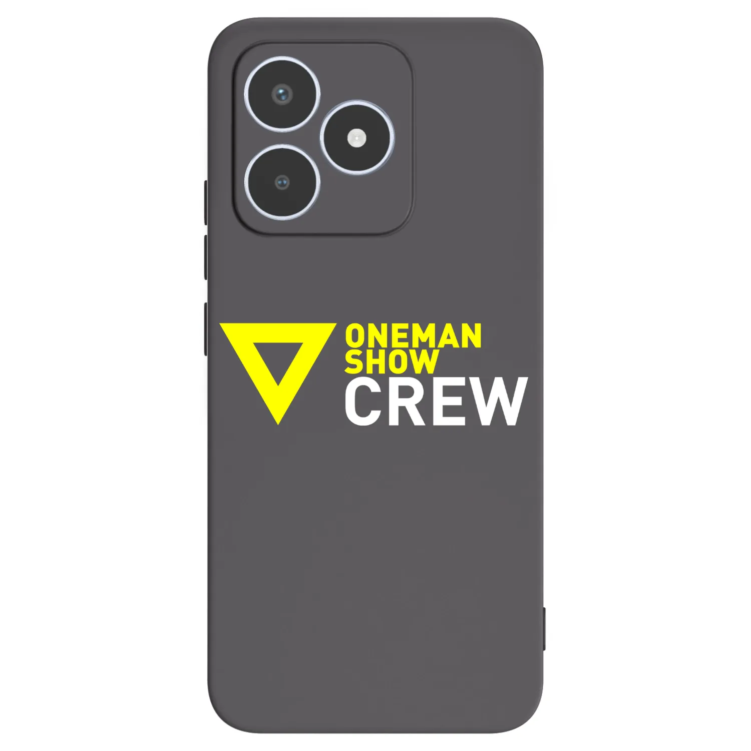 Picasee silikónový čierny obal pre Realme C53 - ONEMANSHOW CREW