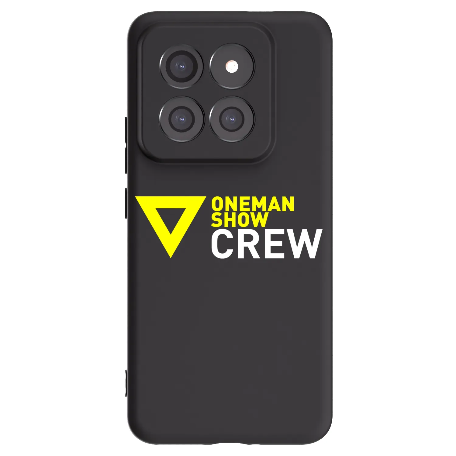 Picasee silikónový čierny obal pre Xiaomi 14 Pro - ONEMANSHOW CREW