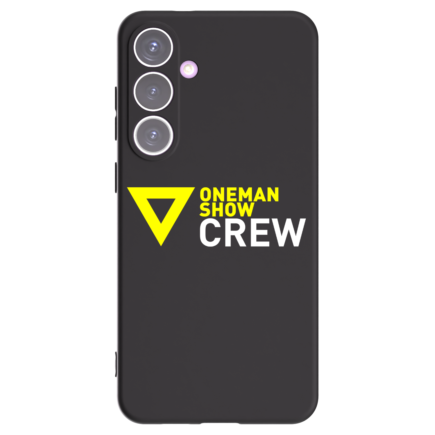 Picasee silikónový čierny obal pre Samsung Galaxy S24+ S926B 5G - ONEMANSHOW CREW