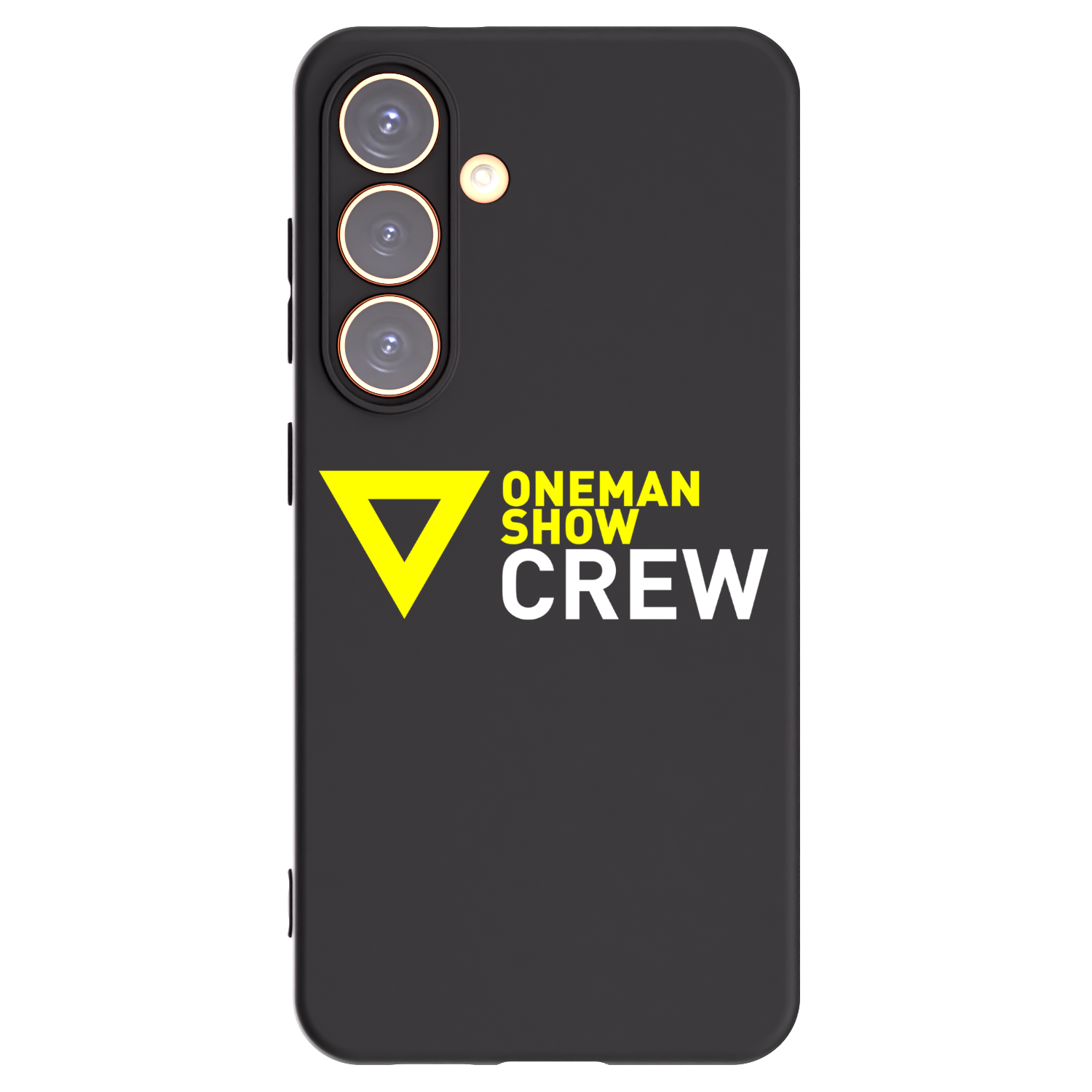 Picasee silikónový čierny obal pre Samsung Galaxy S24 S921B 5G - ONEMANSHOW CREW