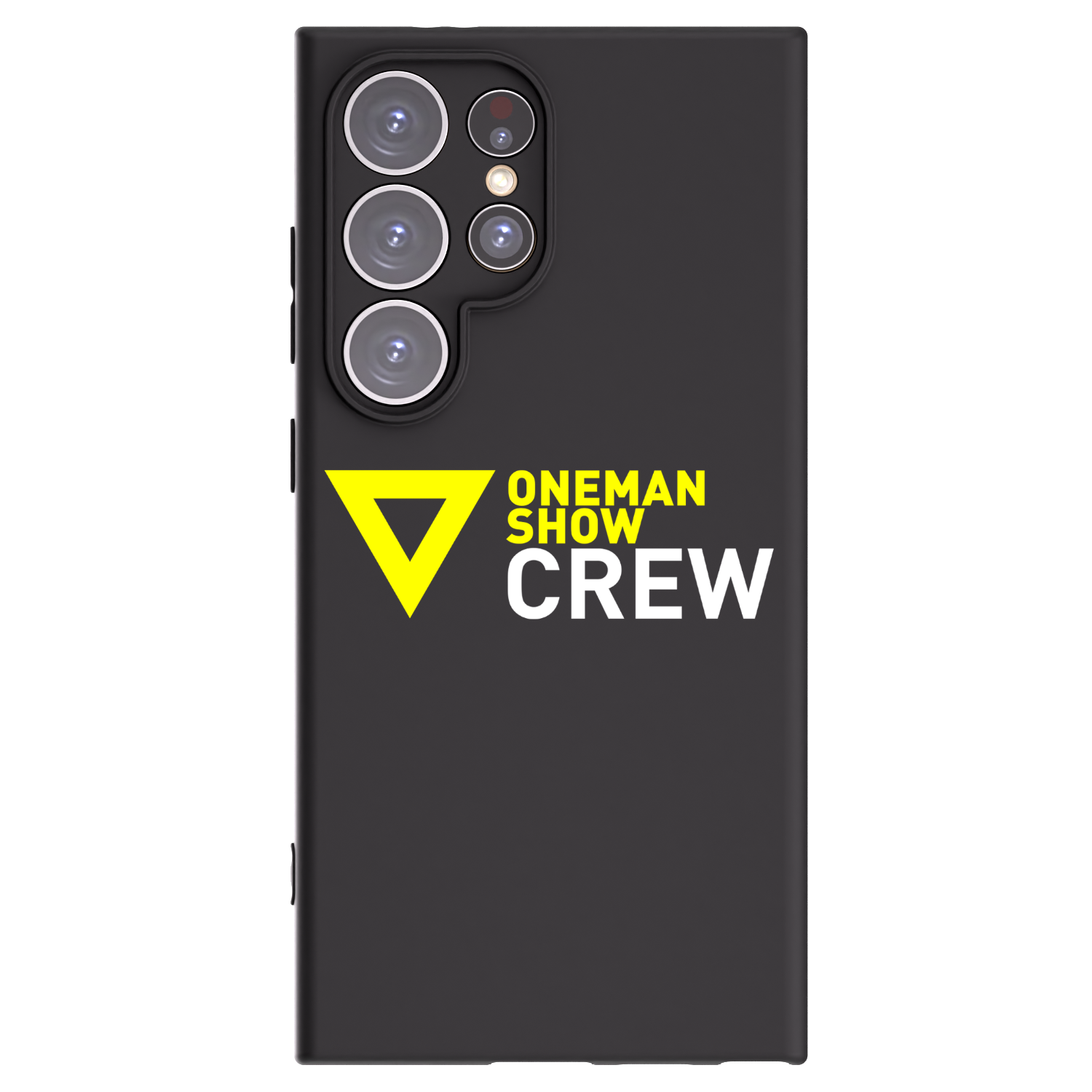 Picasee silikónový čierny obal pre Samsung Galaxy S24 Ultra S928B 5G - ONEMANSHOW CREW