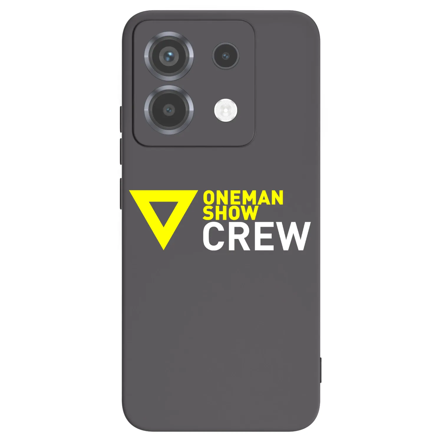 Picasee silikónový čierny obal pre Xiaomi Poco X6 - ONEMANSHOW CREW