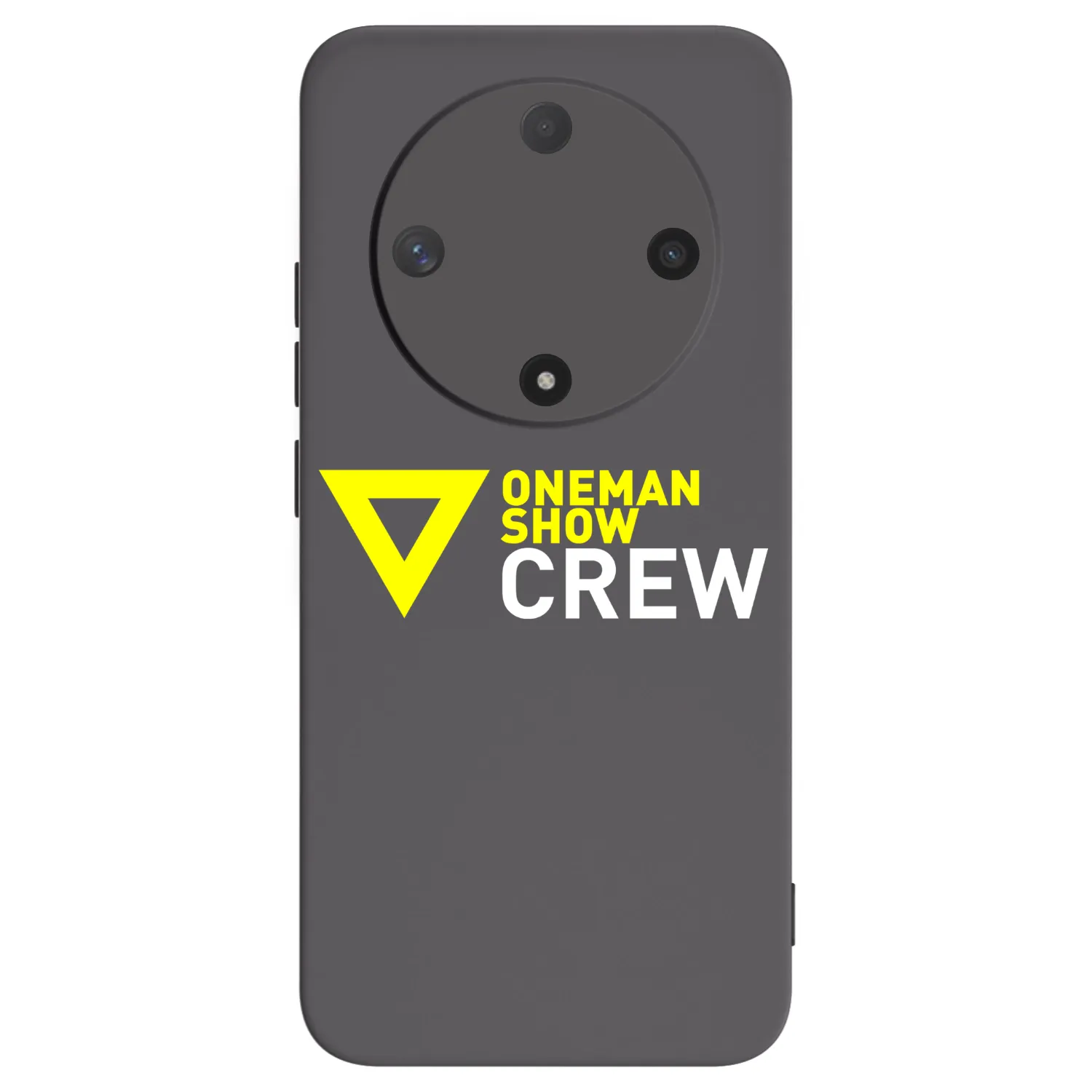 Silikónový čierny obal pre Honor Magic6 Lite 5G - ONEMANSHOW CREW