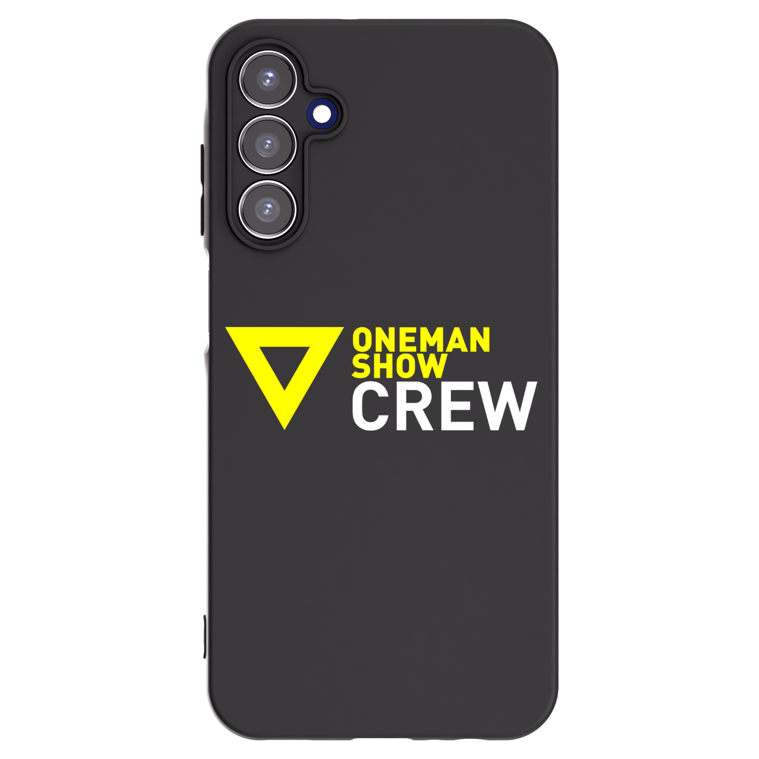 Picasee silikónový čierny obal pre Samsung Galaxy A15 A156B 5G - ONEMANSHOW CREW