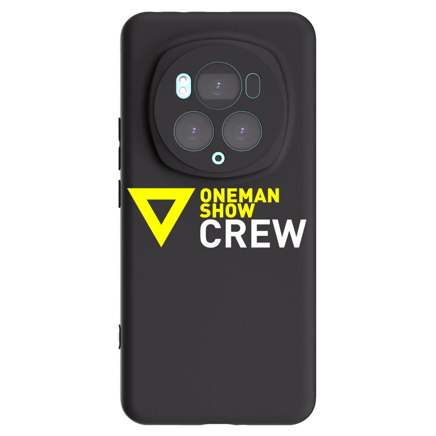 Picasee silikónový čierny obal pre Honor Magic6 Pro - ONEMANSHOW CREW