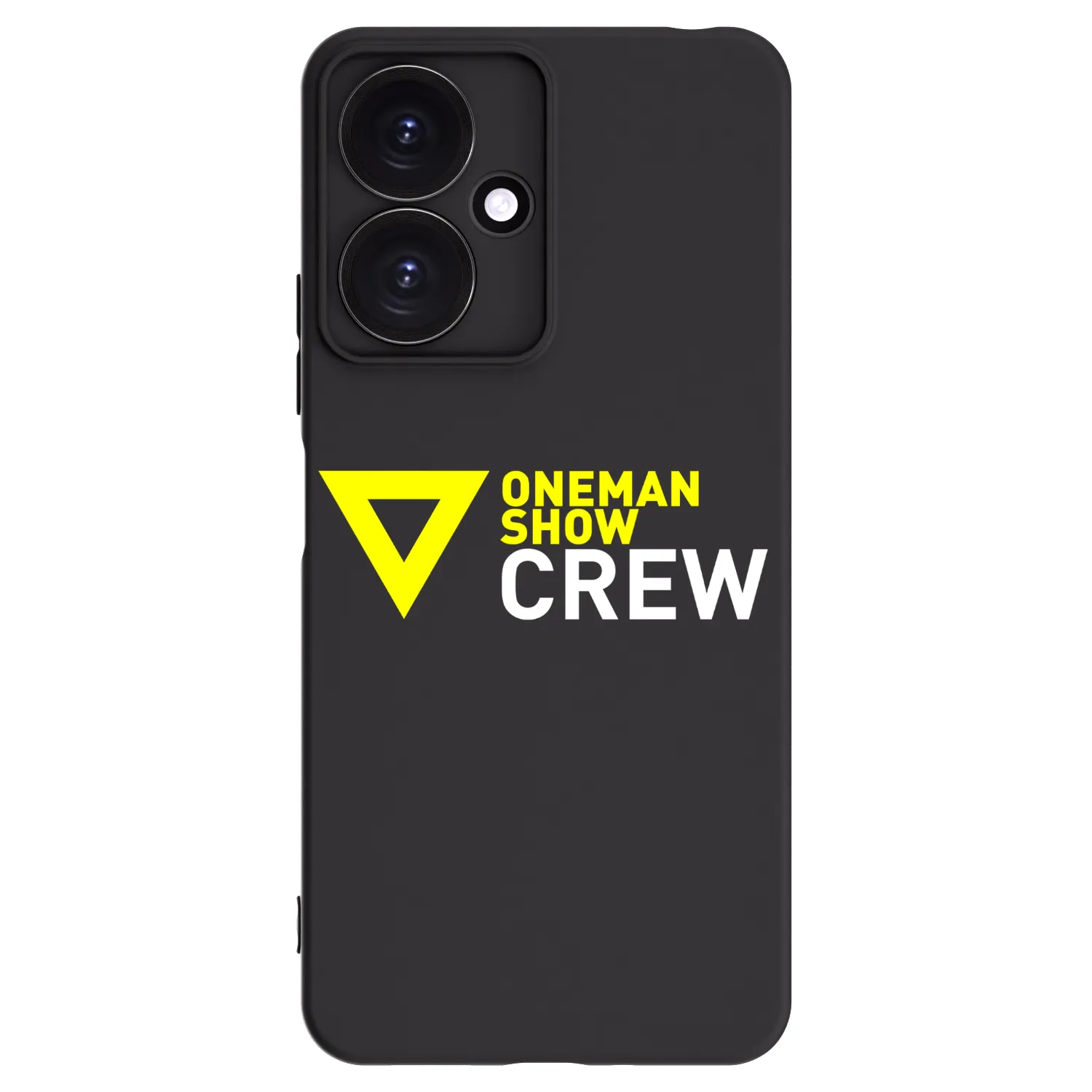 Picasee silikónový čierny obal pre Xiaomi Redmi 13C 5G - ONEMANSHOW CREW