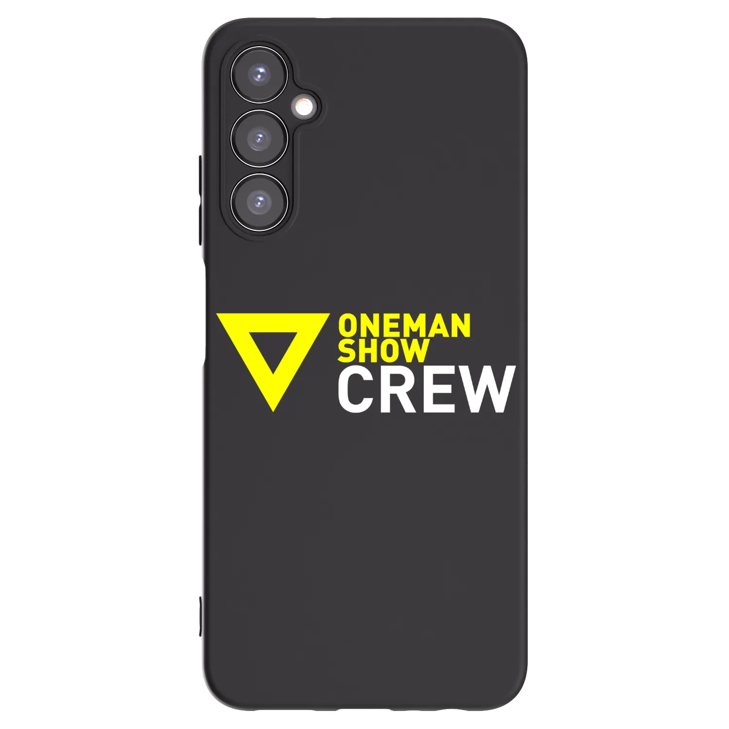 Picasee silikónový čierny obal pre Samsung Galaxy A05s A057G - ONEMANSHOW CREW