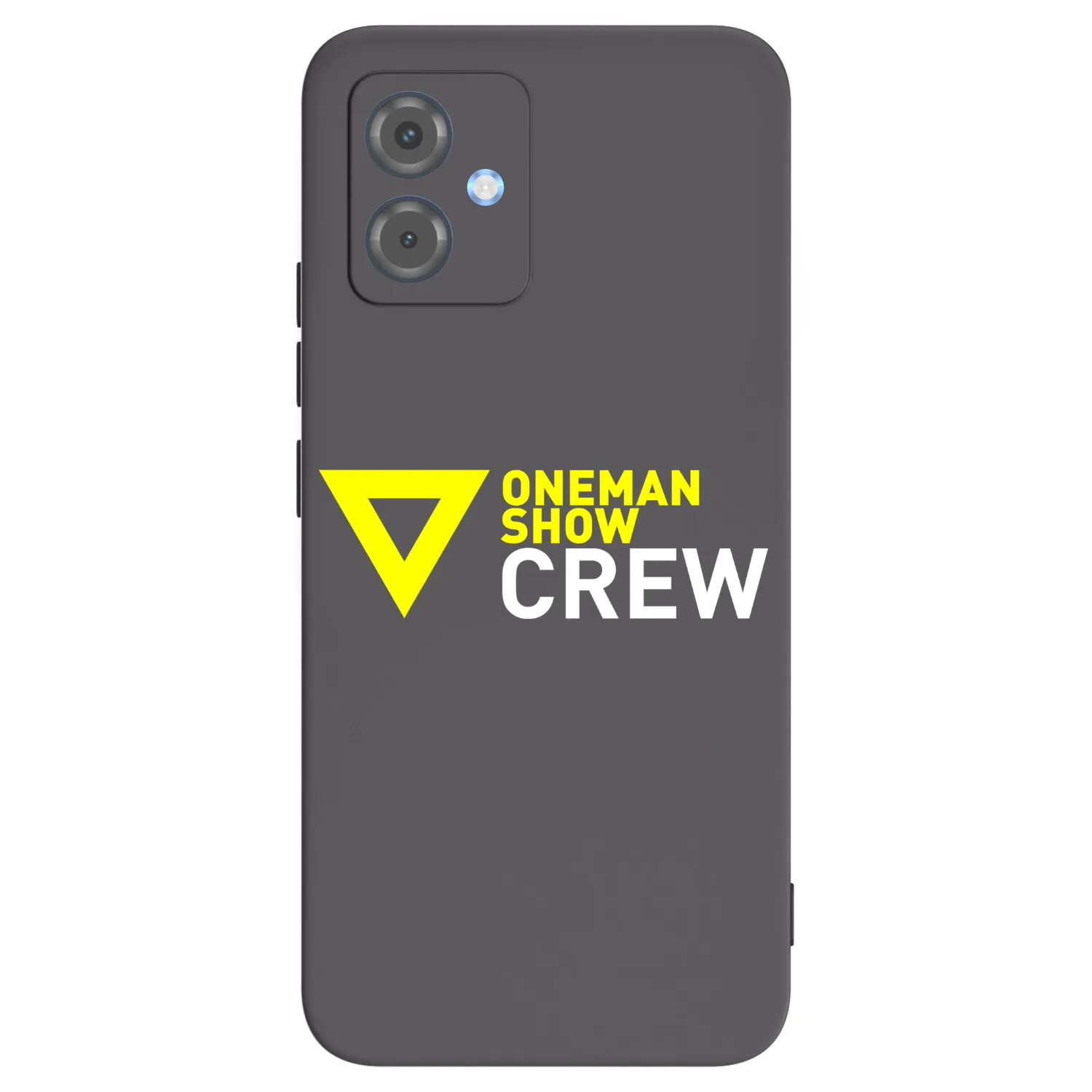 Picasee silikónový čierny obal pre Motorola Moto G14 - ONEMANSHOW CREW