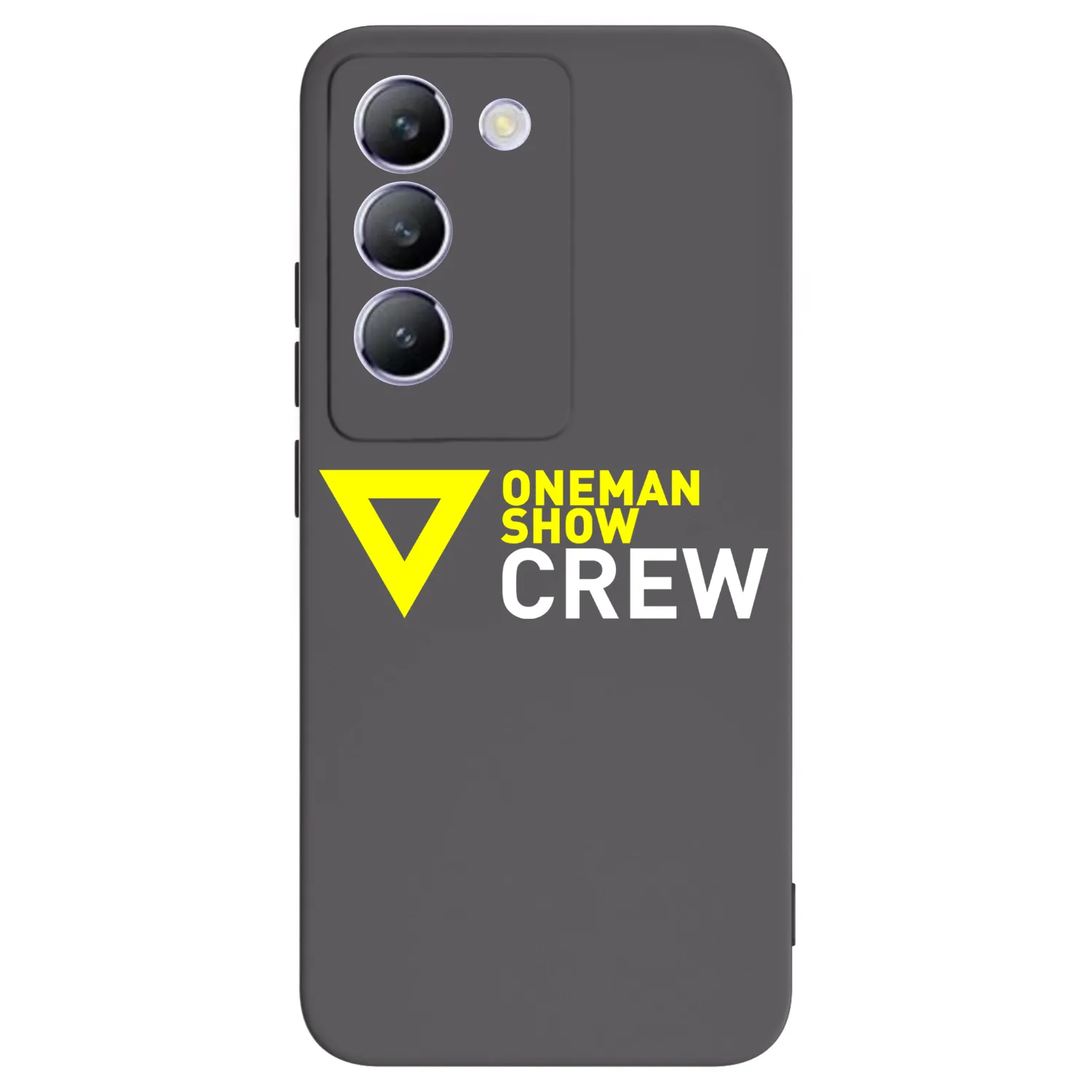 Picasee silikónový čierny obal pre Vivo V40 SE 5G - ONEMANSHOW CREW