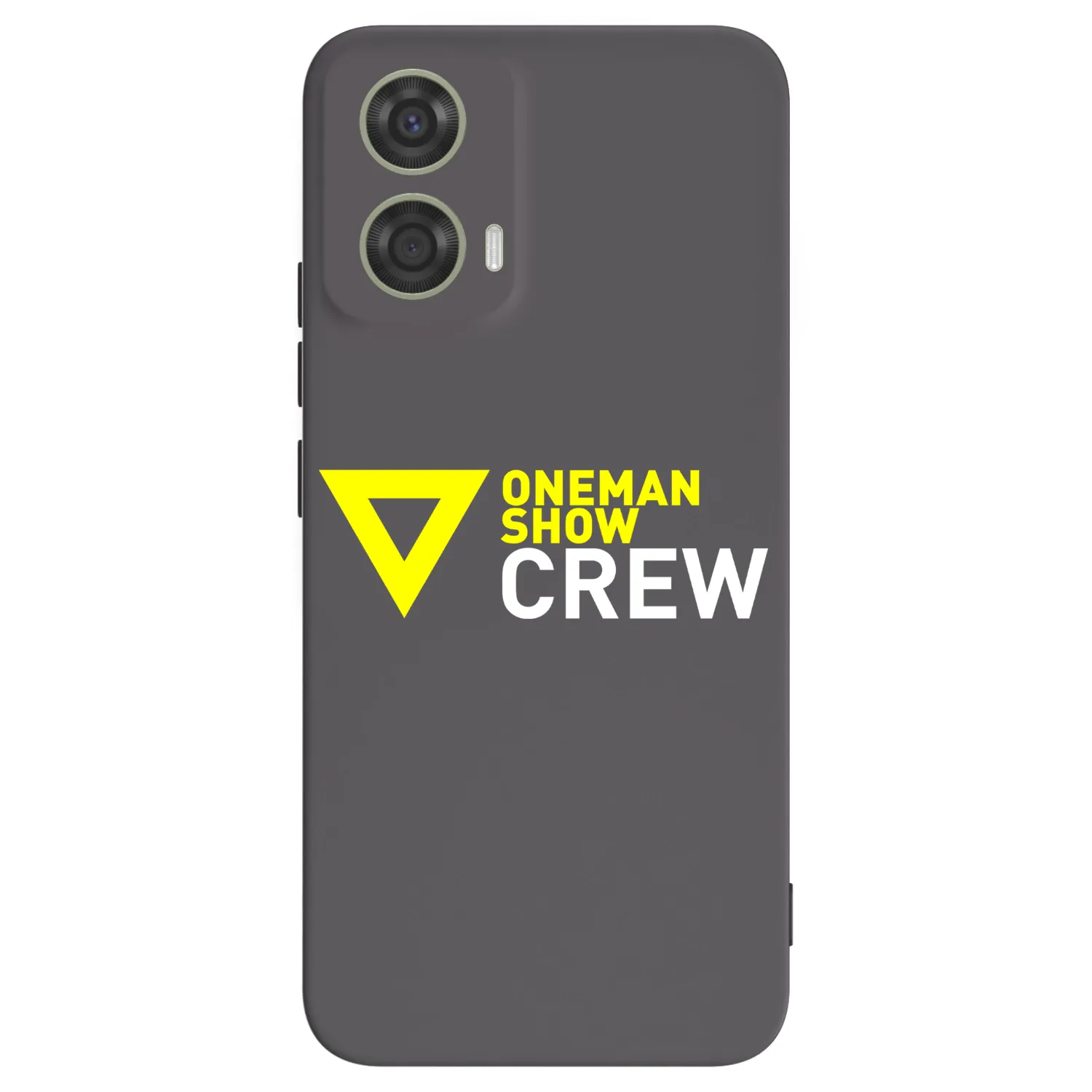Picasee silikónový čierny obal pre Motorola Moto G24 - ONEMANSHOW CREW