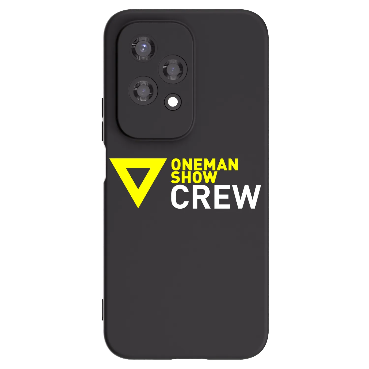 Silikónový čierny obal pre Honor 200 Lite - ONEMANSHOW CREW