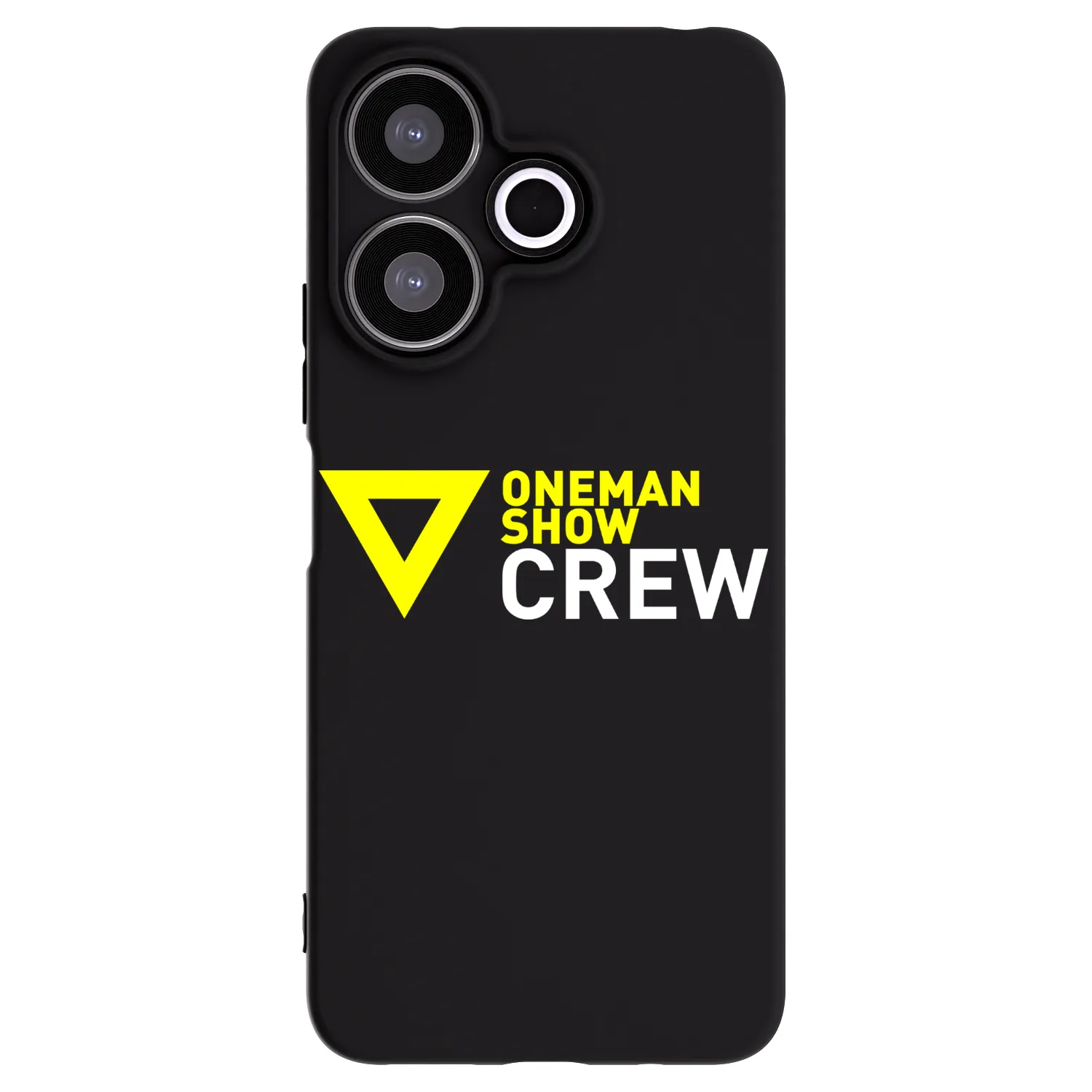 Silikónový čierny obal pre Xiaomi Redmi 13 4G - ONEMANSHOW CREW