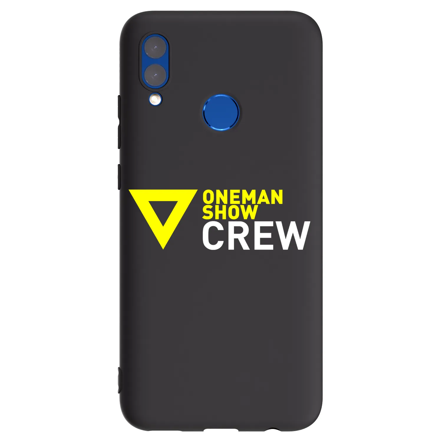 Picasee silikónový čierny obal pre Huawei P Smart 2019 - ONEMANSHOW CREW