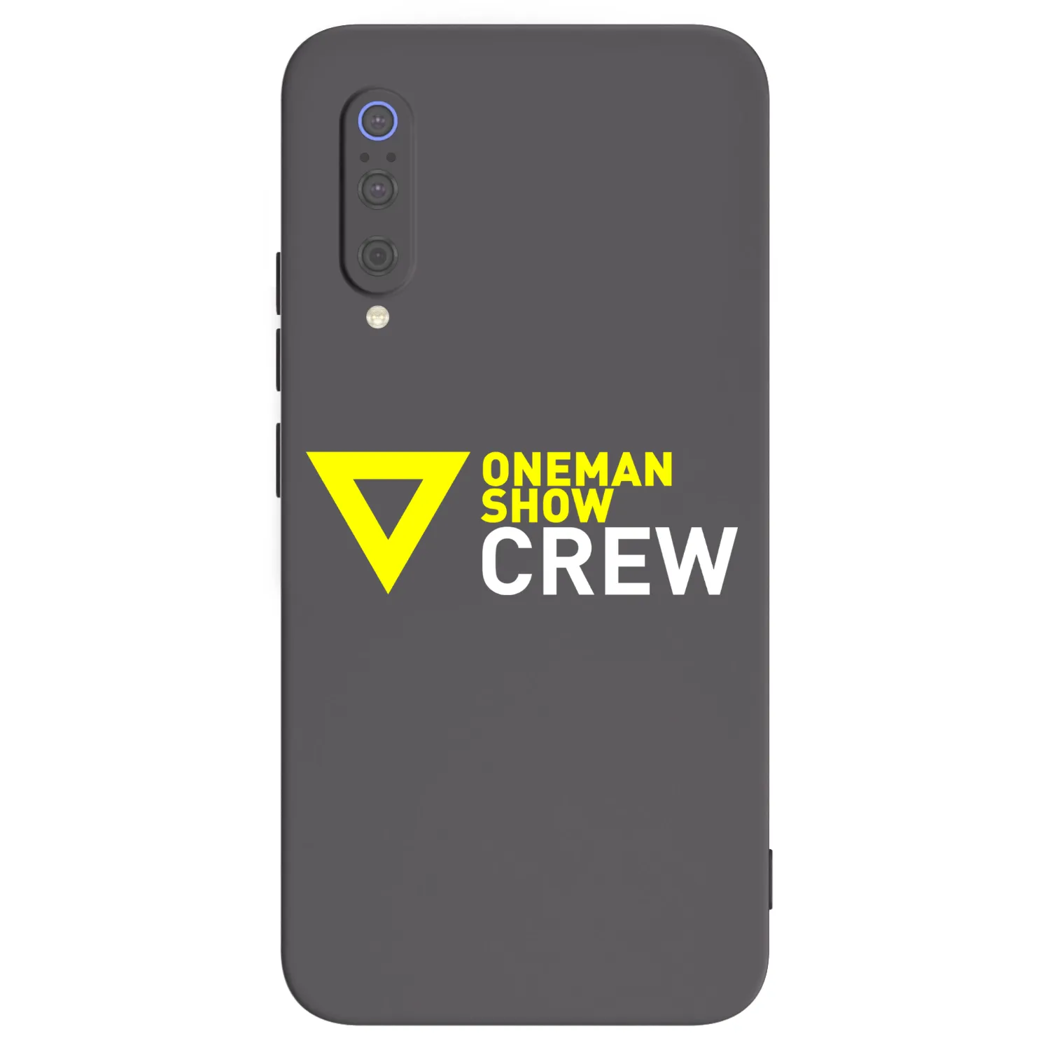 Picasee silikónový čierny obal pre Xiaomi Mi 9 - ONEMANSHOW CREW