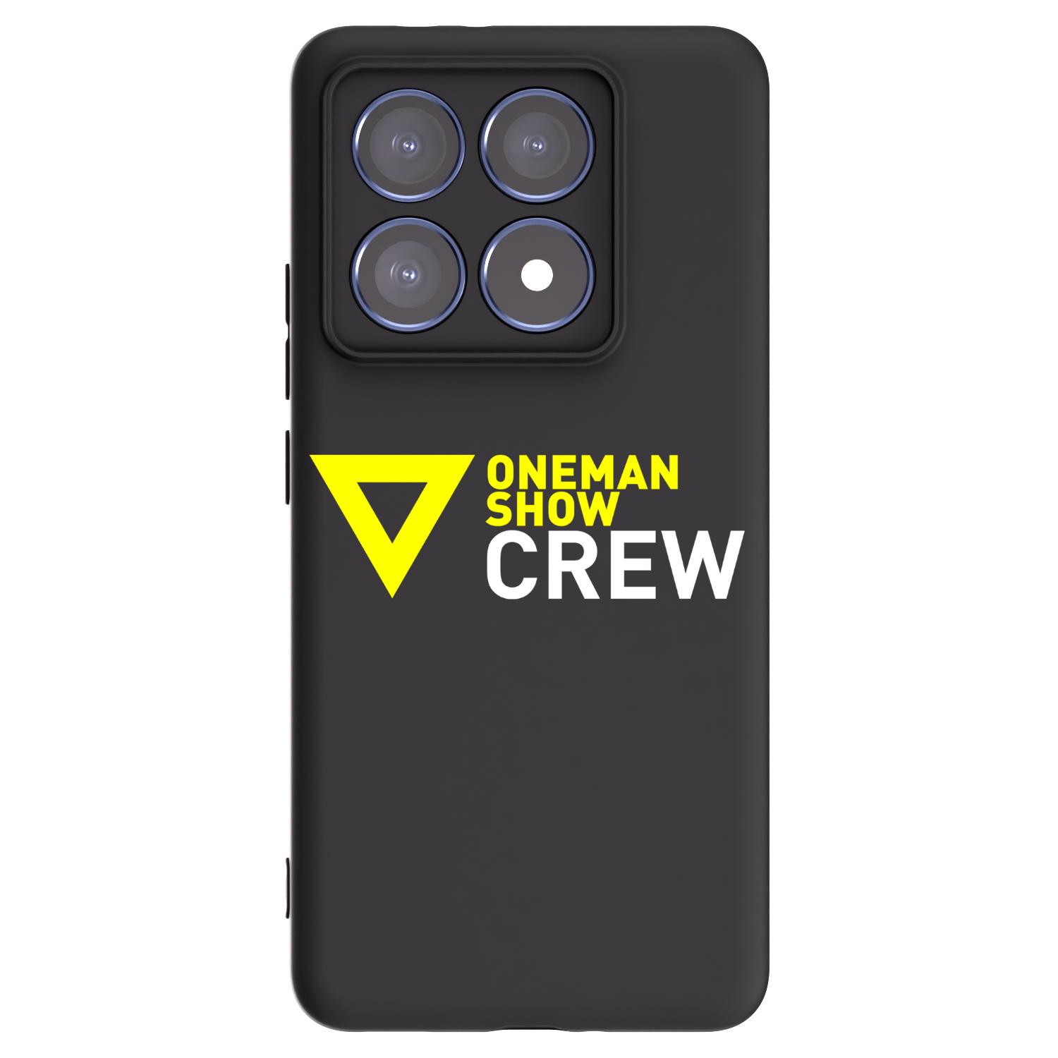 Picasee silikónový čierny obal pre Xiaomi 14T Pro - ONEMANSHOW CREW