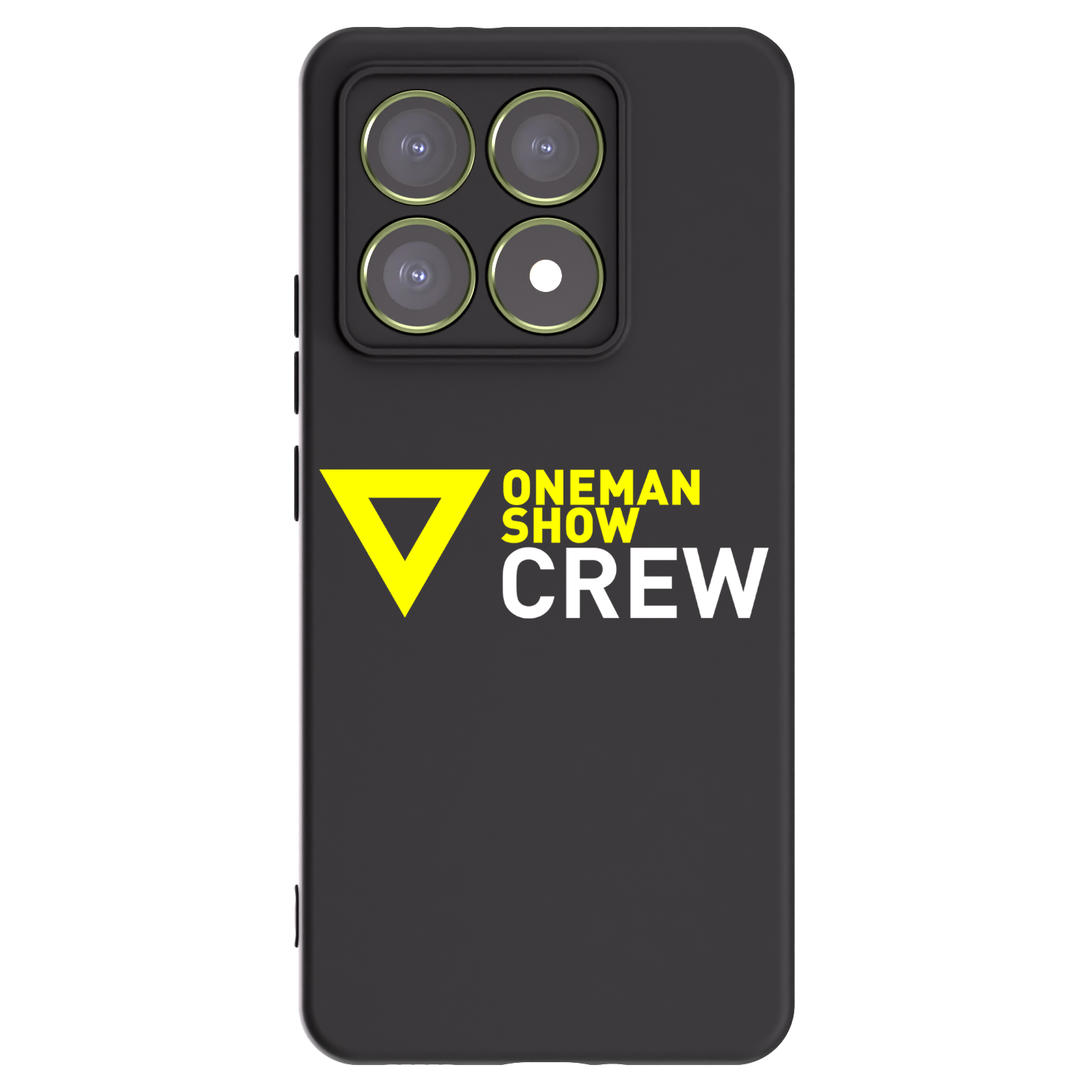 Picasee silikónový čierny obal pre Xiaomi 14T - ONEMANSHOW CREW