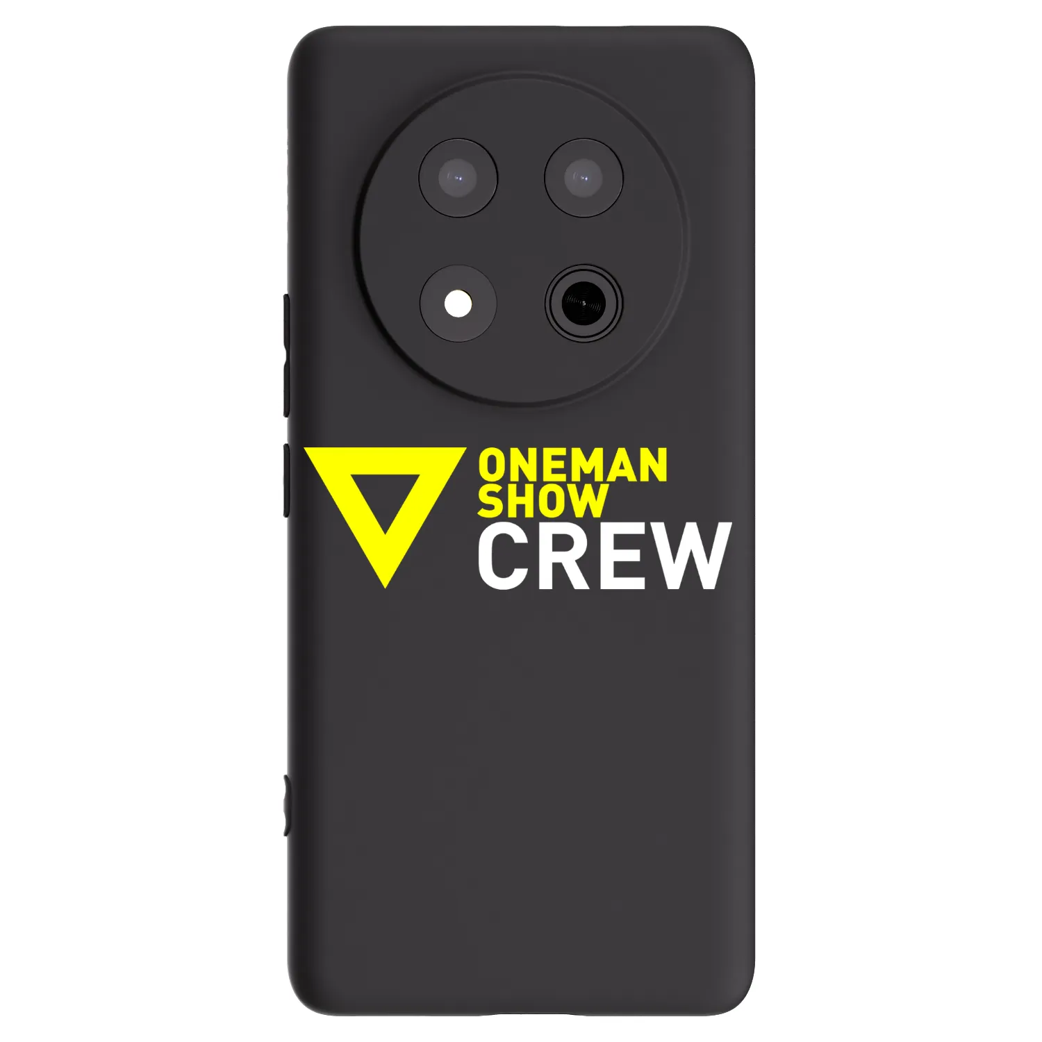 Picasee silikónový čierny obal pre Honor Magic7 Lite 5G - ONEMANSHOW CREW