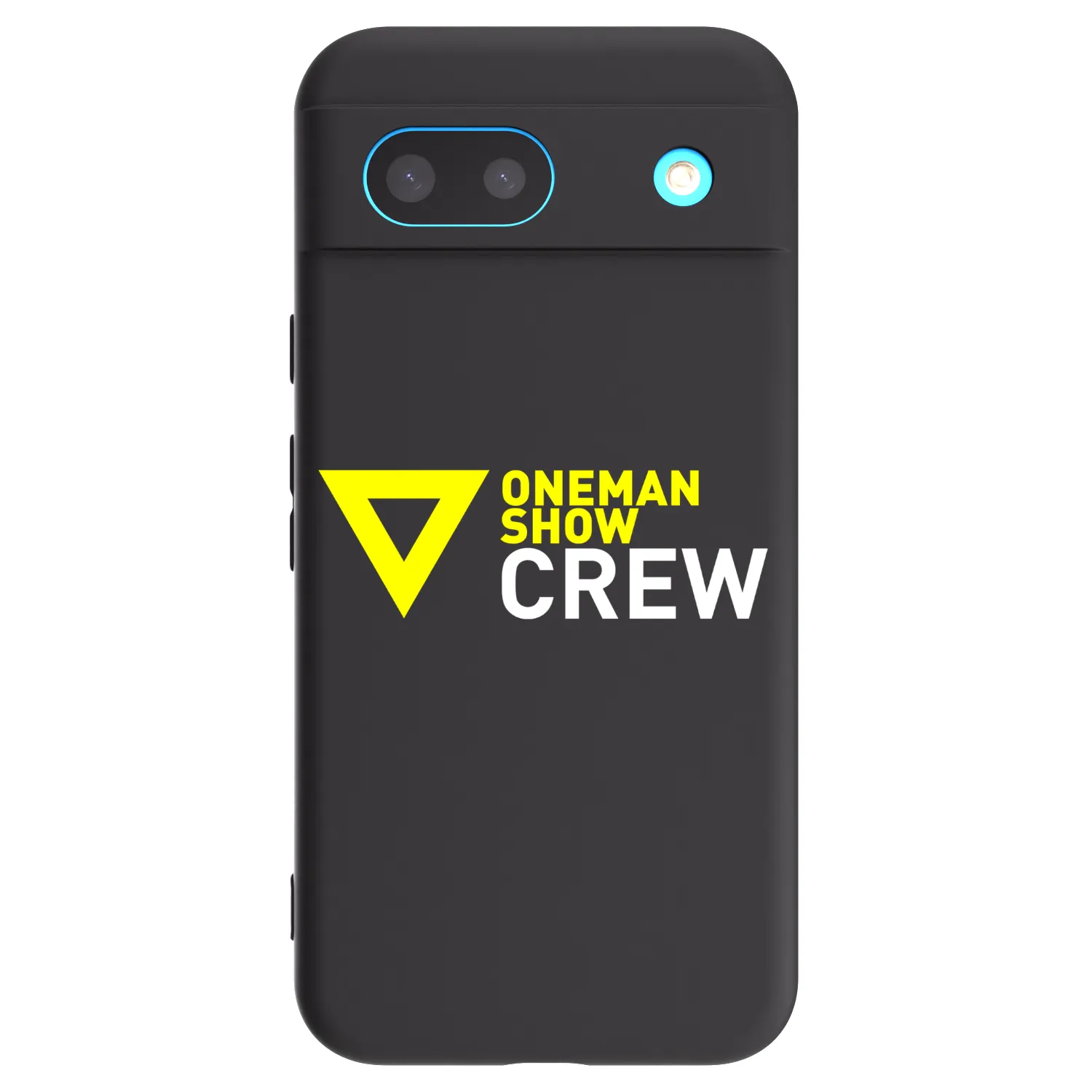 Picasee silikónový čierny obal pre Google Pixel 8a - ONEMANSHOW CREW