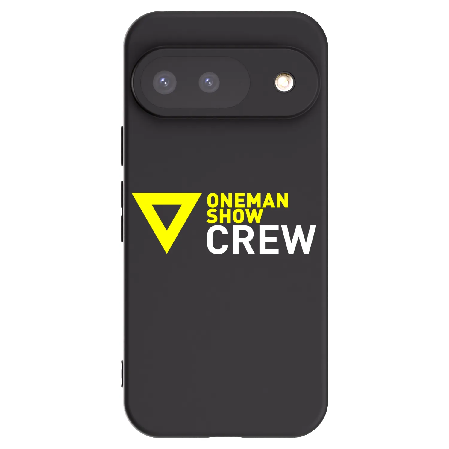 Picasee silikónový čierny obal pre Google Pixel 9 - ONEMANSHOW CREW