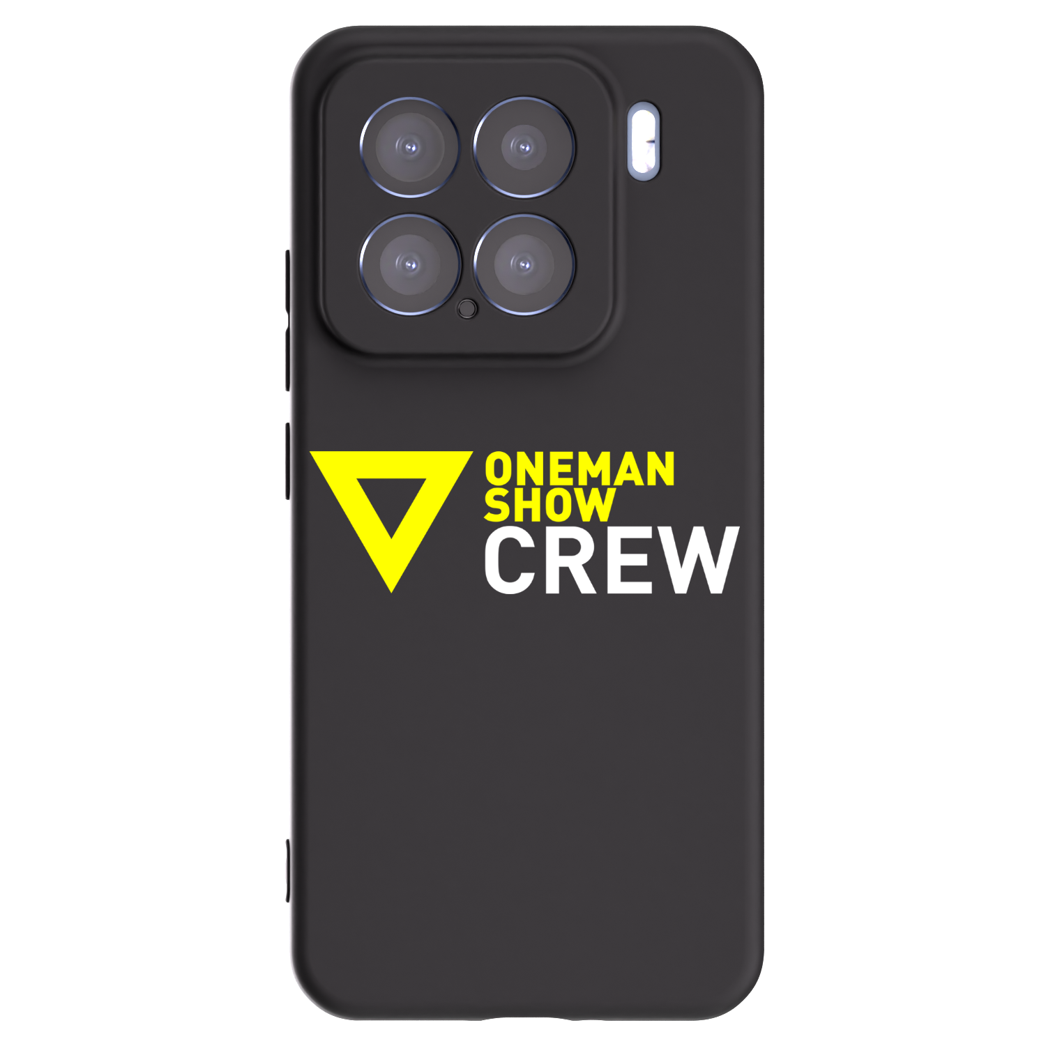 Silikónový čierny obal pre Xiaomi 15 - ONEMANSHOW CREW