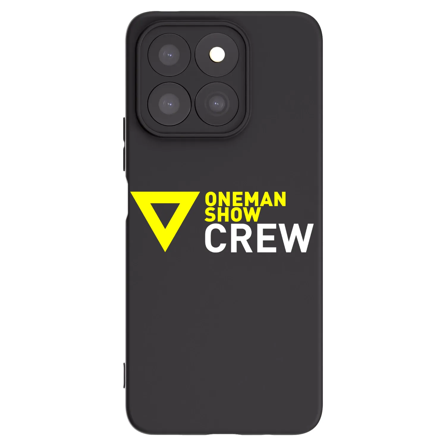 Picasee silikónový čierny obal pre Honor X8c - ONEMANSHOW CREW