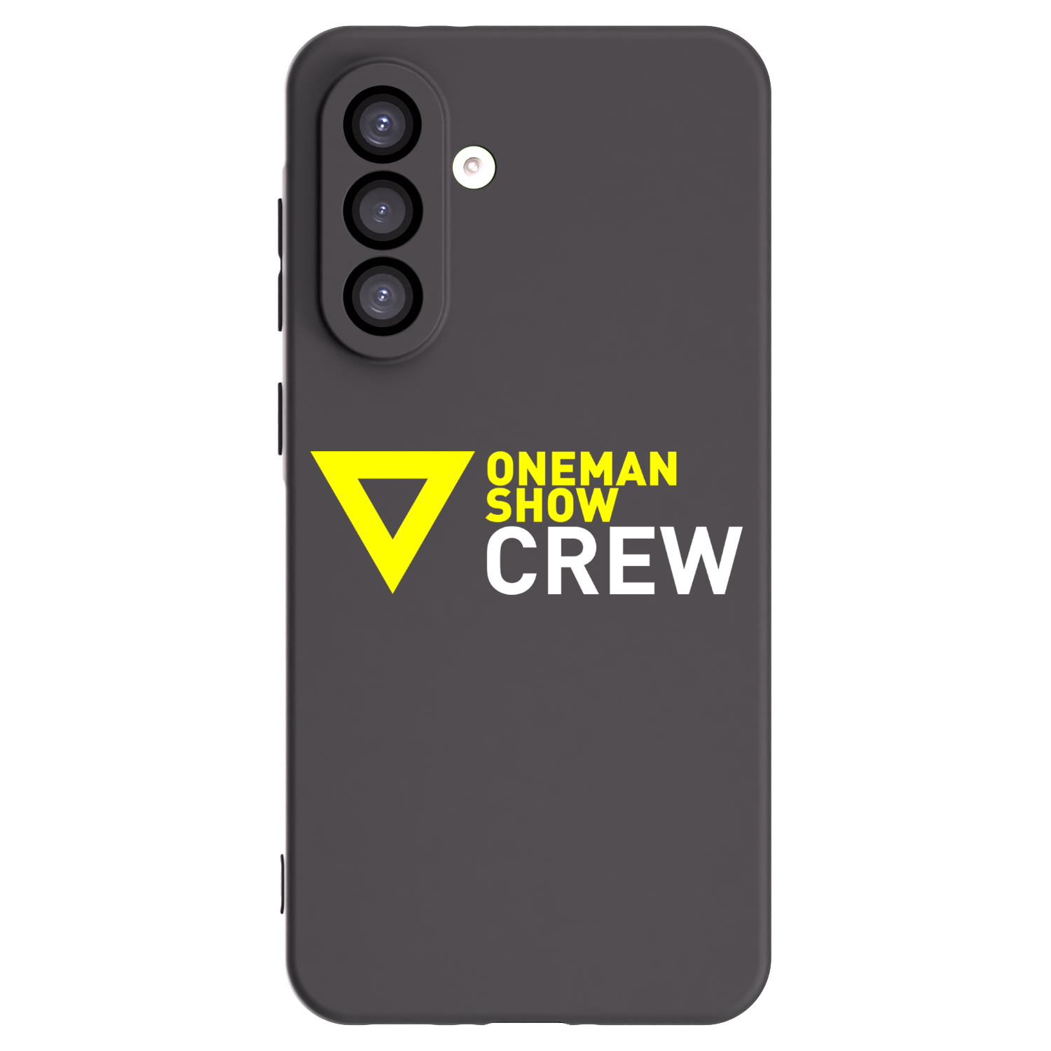 Picasee silikónový čierny obal pre Samsung Galaxy A26 5G A266B - ONEMANSHOW CREW