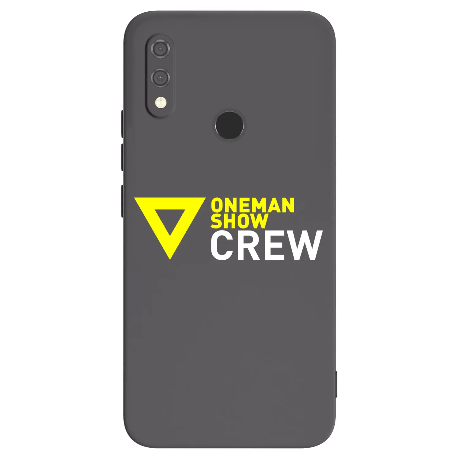 Silikónový čierny obal pre Xiaomi Redmi Note 7 - ONEMANSHOW CREW