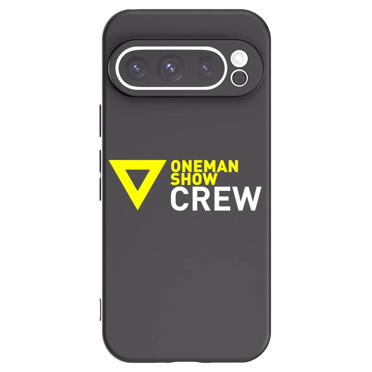 Picasee silikónový čierny obal pre Google Pixel 9 Pro - ONEMANSHOW CREW