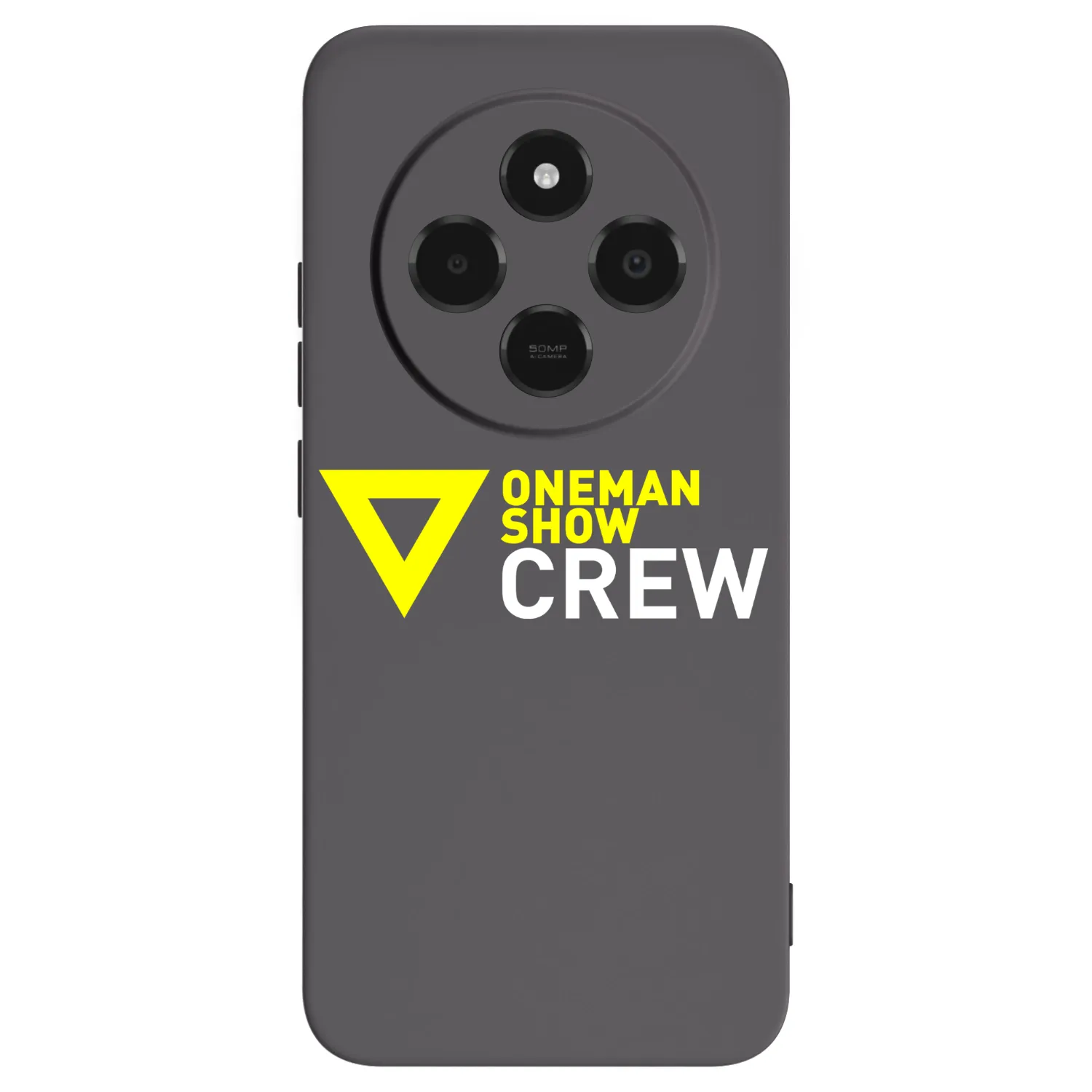 Picasee silikónový čierny obal pre Xiaomi Poco C75 - ONEMANSHOW CREW