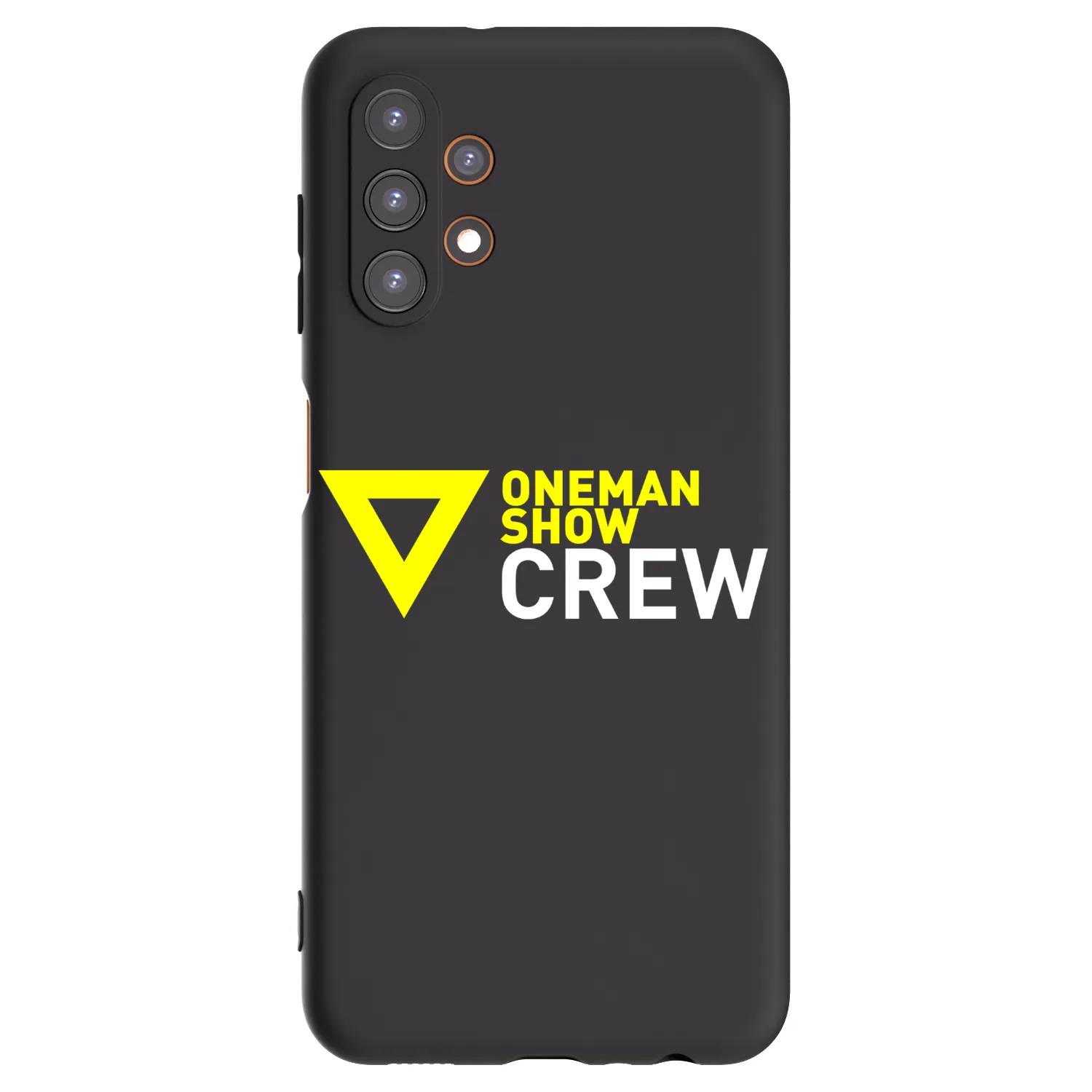 Picasee silikónový čierny obal pre Samsung Galaxy A13 5G - ONEMANSHOW CREW