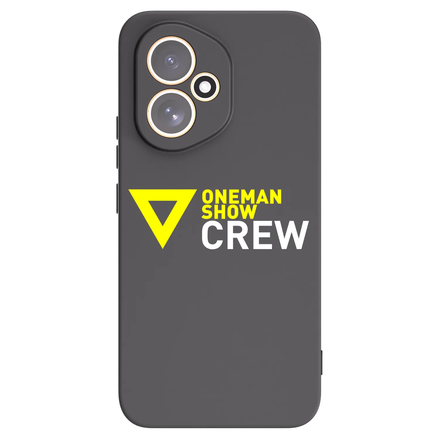 Picasee silikónový čierny obal pre Honor 400 5G - ONEMANSHOW CREW