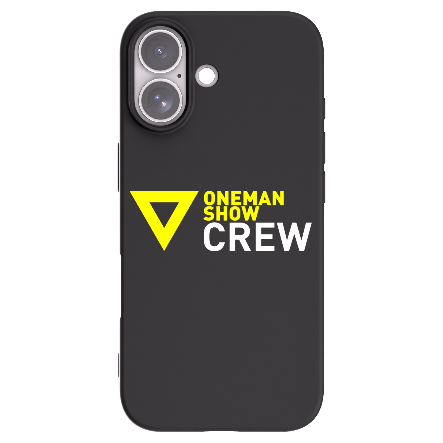 Picasee silikónový čierny obal pre Apple iPhone 17 - ONEMANSHOW CREW