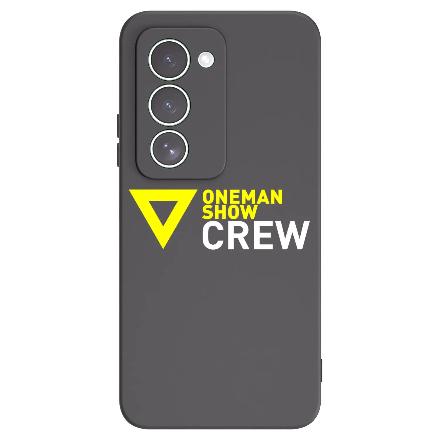 Silikónový čierny obal pre Xiaomi Redmi 15 5G - ONEMANSHOW CREW