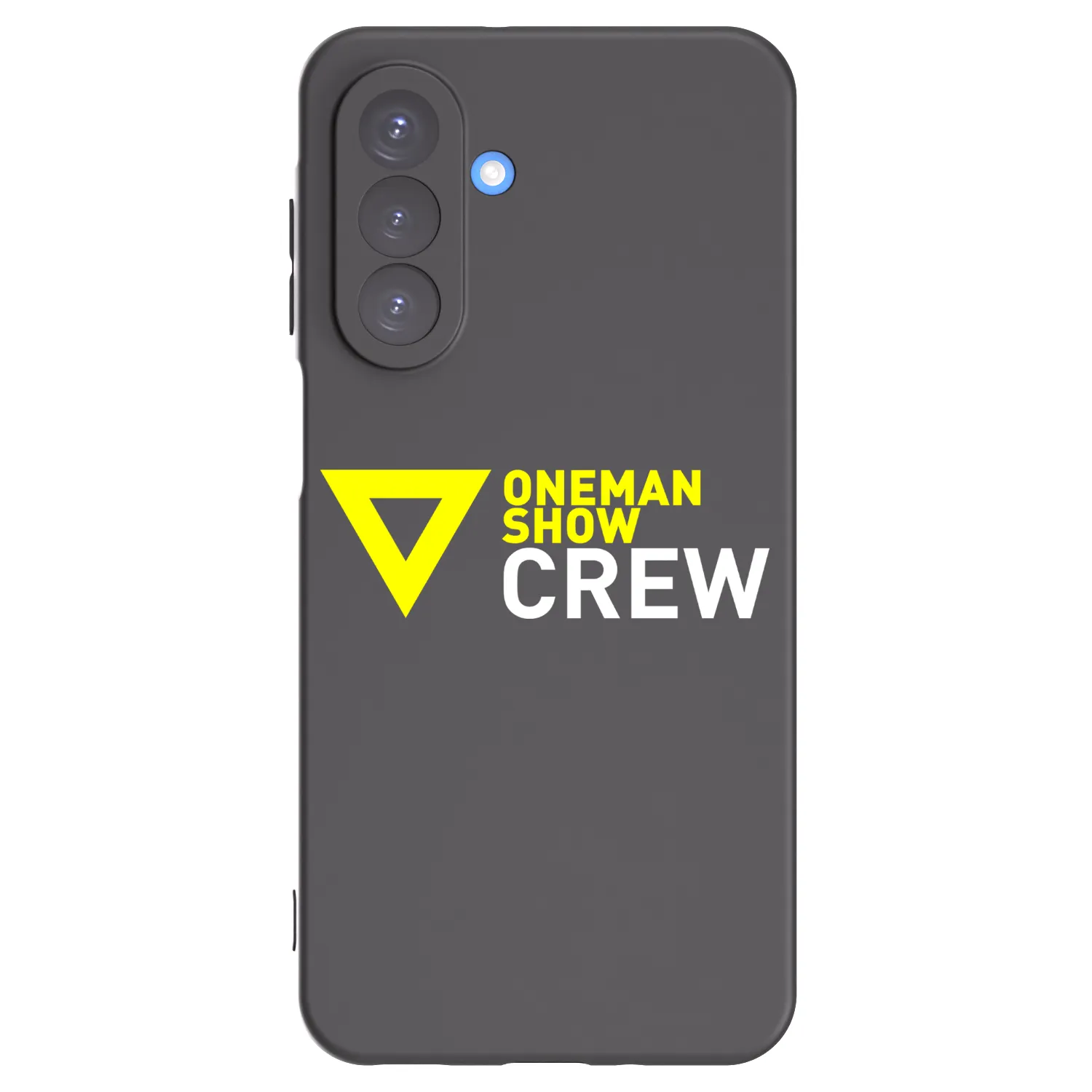 Picasee silikónový čierny obal pre Samsung Galaxy A17 5G - ONEMANSHOW CREW