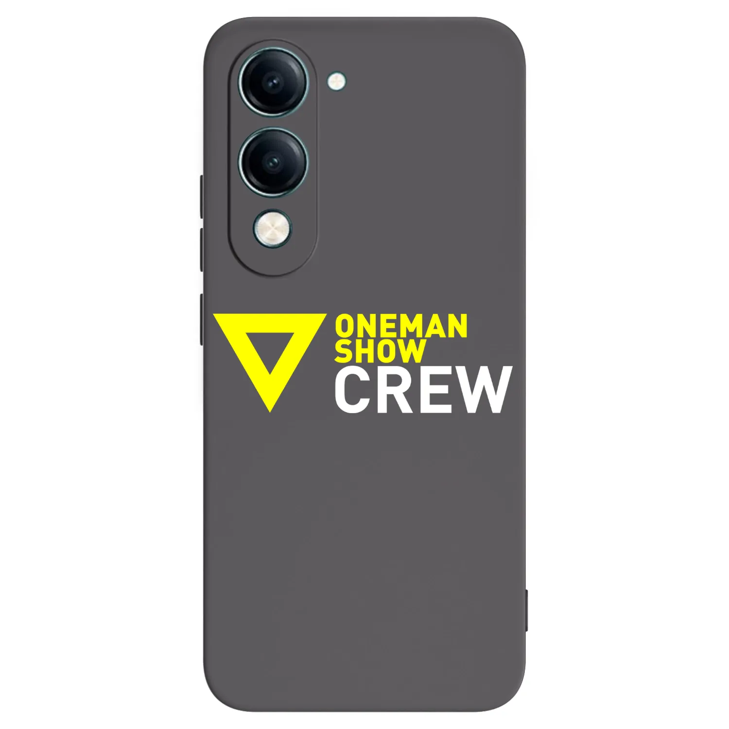 Picasee silikónový čierny obal pre Vivo Y29s 5G - ONEMANSHOW CREW