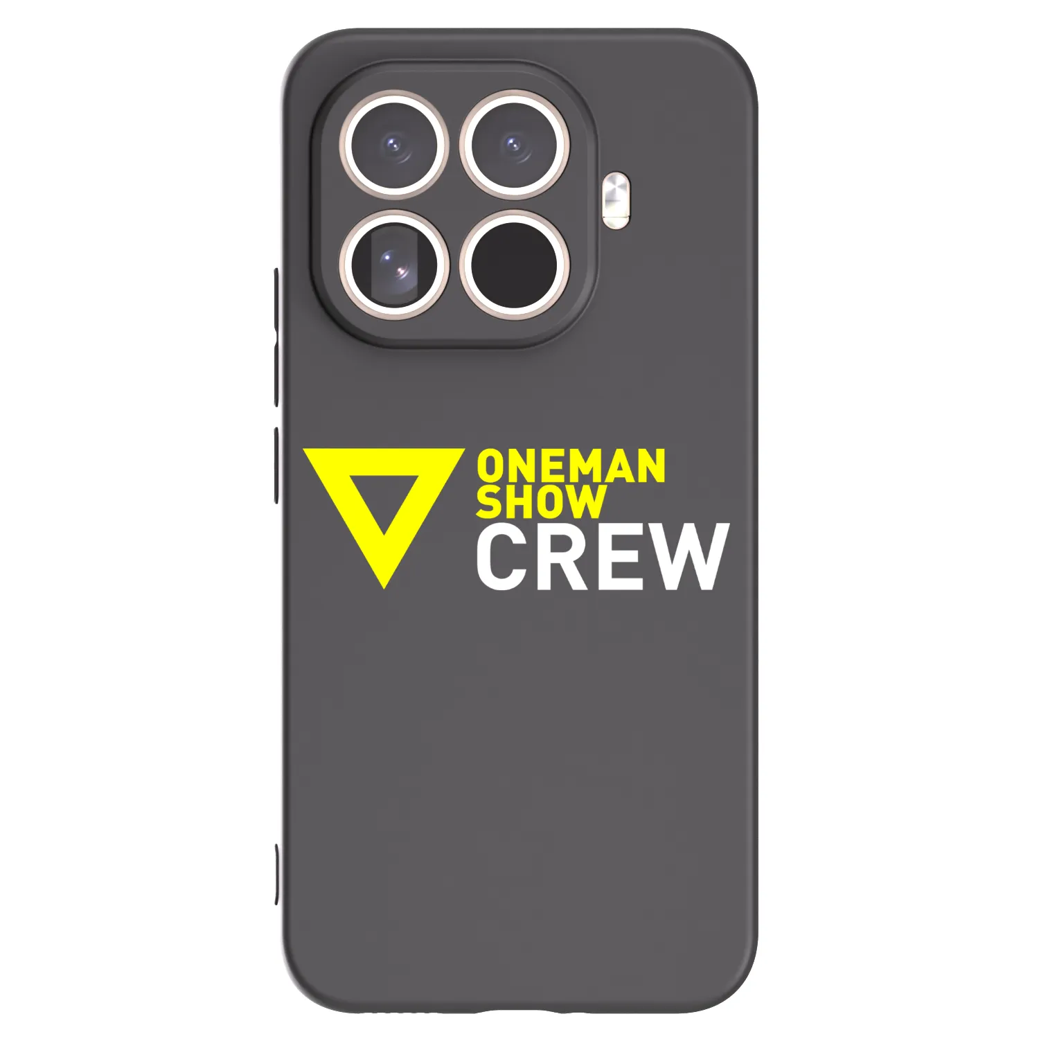 Picasee silikónový čierny obal pre Xiaomi 15T Pro - ONEMANSHOW CREW
