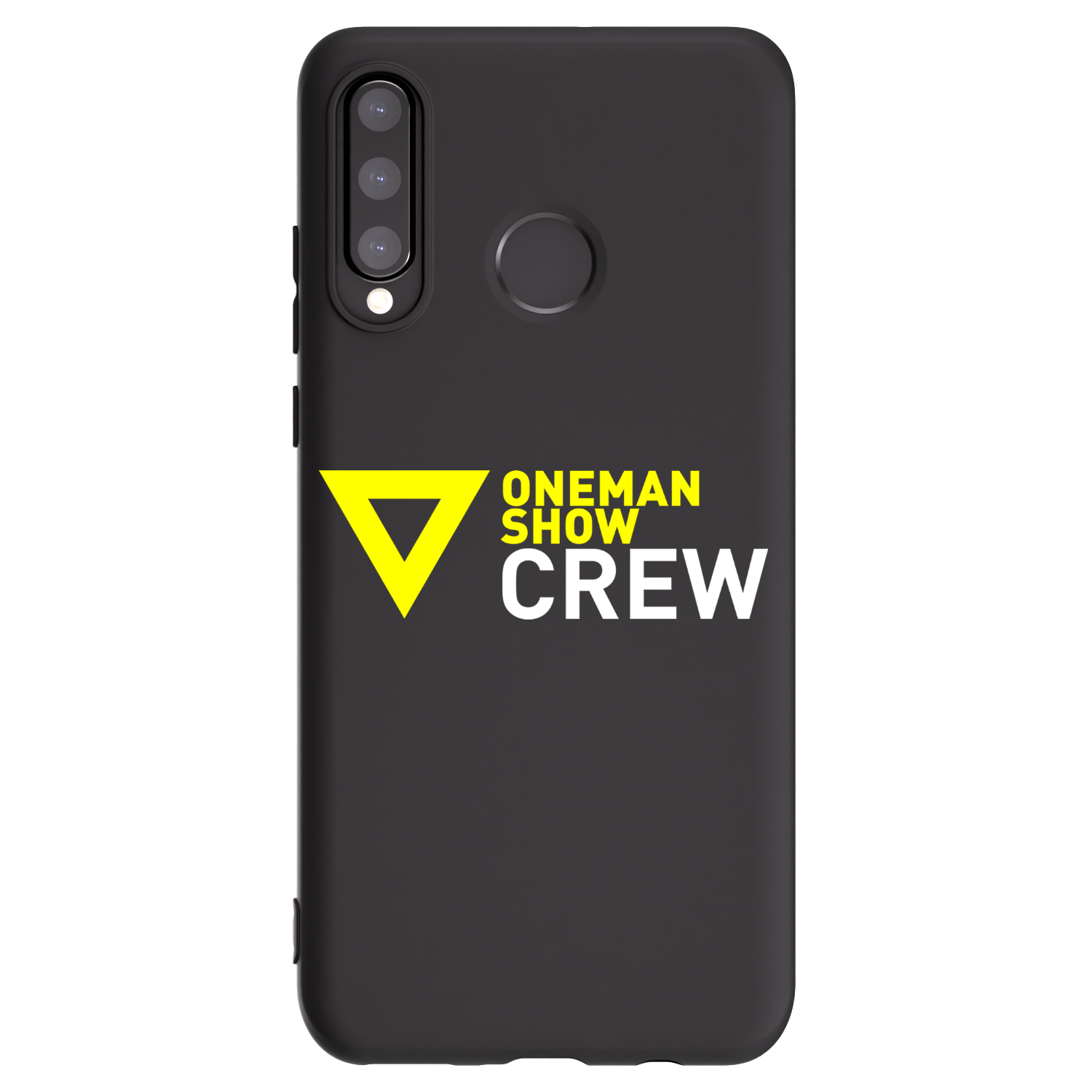 Picasee silikónový čierny obal pre Huawei P30 Lite - ONEMANSHOW CREW