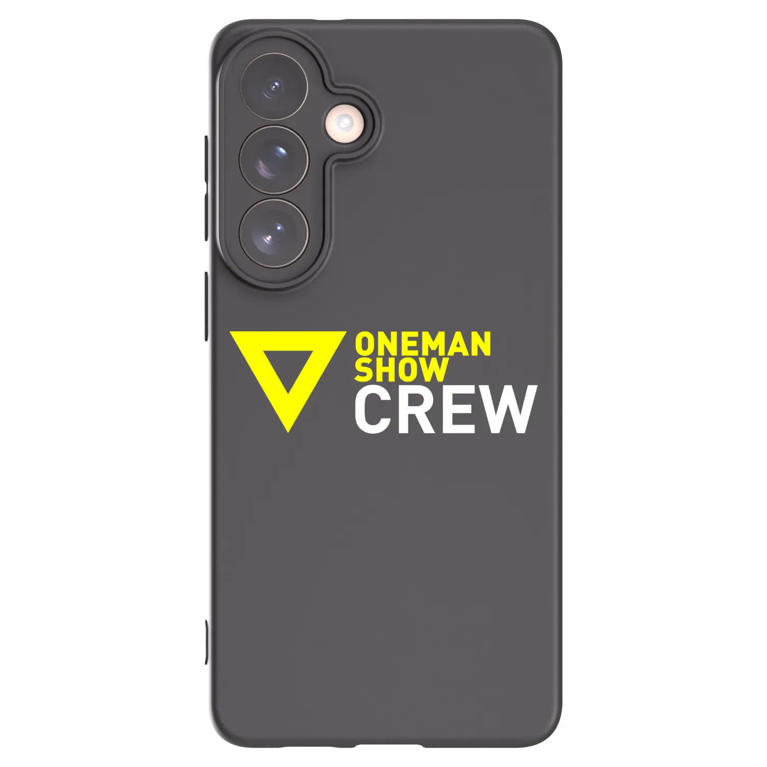 Picasee silikónový čierny obal pre Samsung Galaxy S26+ - ONEMANSHOW CREW