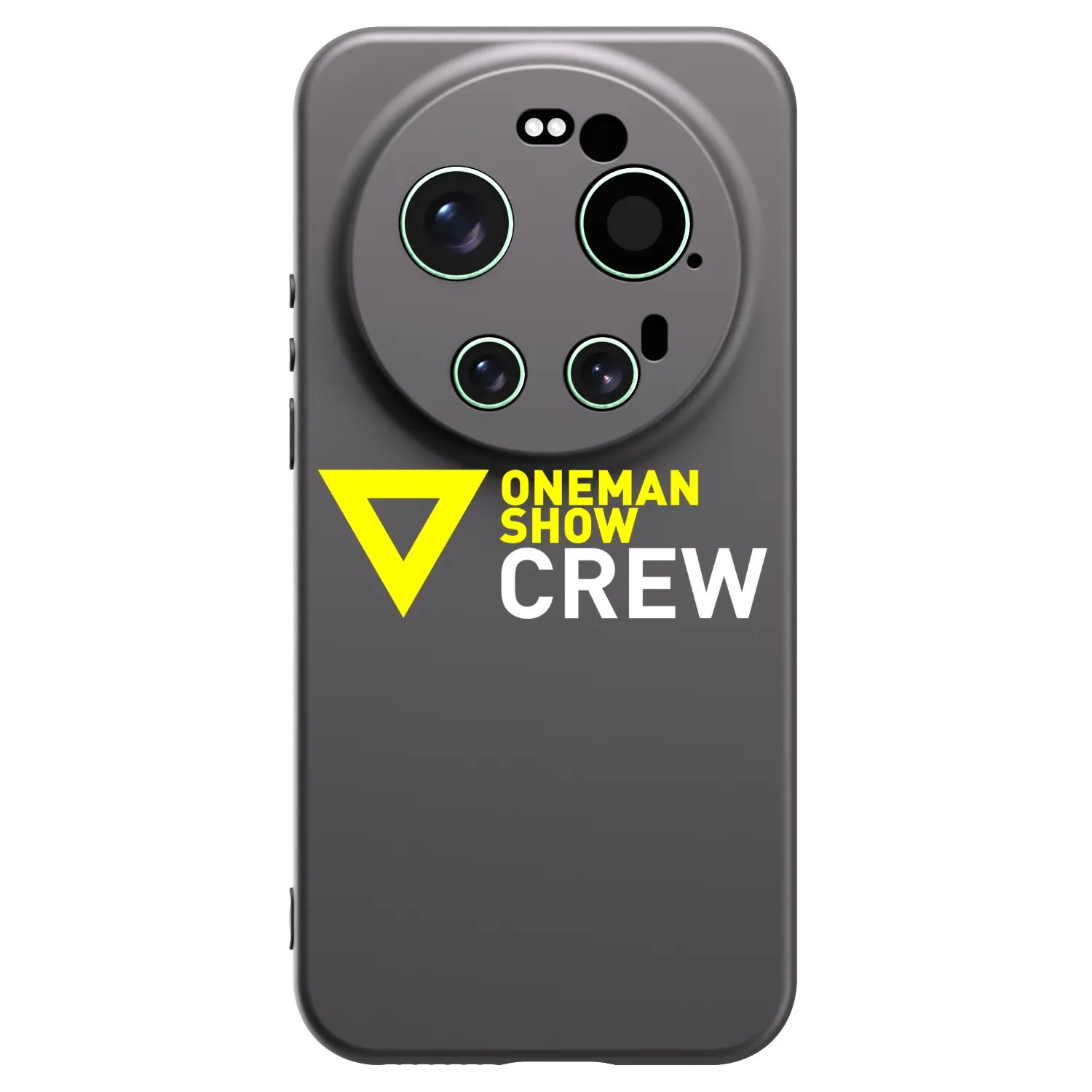 Picasee silikónový čierny obal pre Xiaomi 17 Ultra - ONEMANSHOW CREW