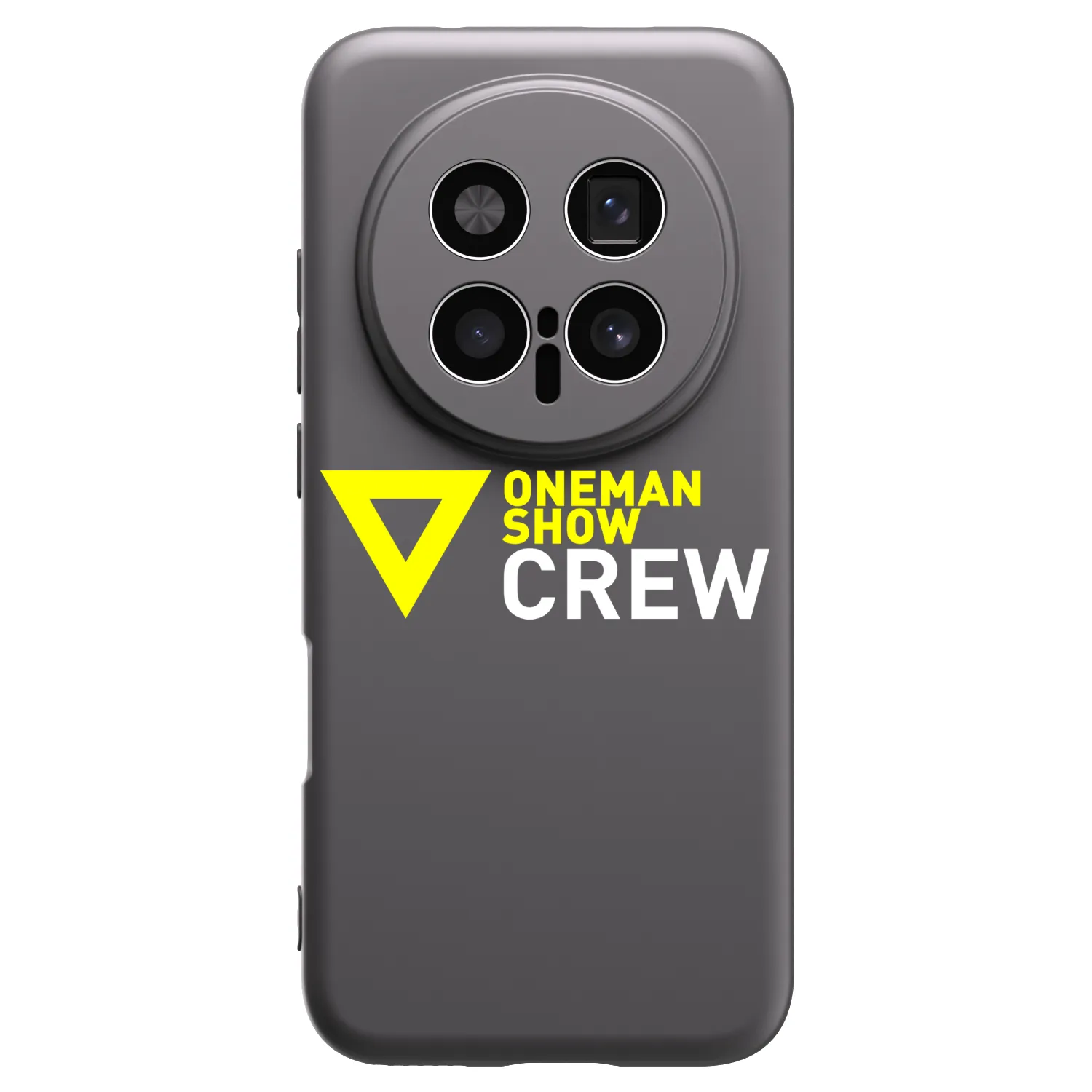 Picasee silikónový čierny obal pre Honor Magic8 Pro 5G - ONEMANSHOW CREW