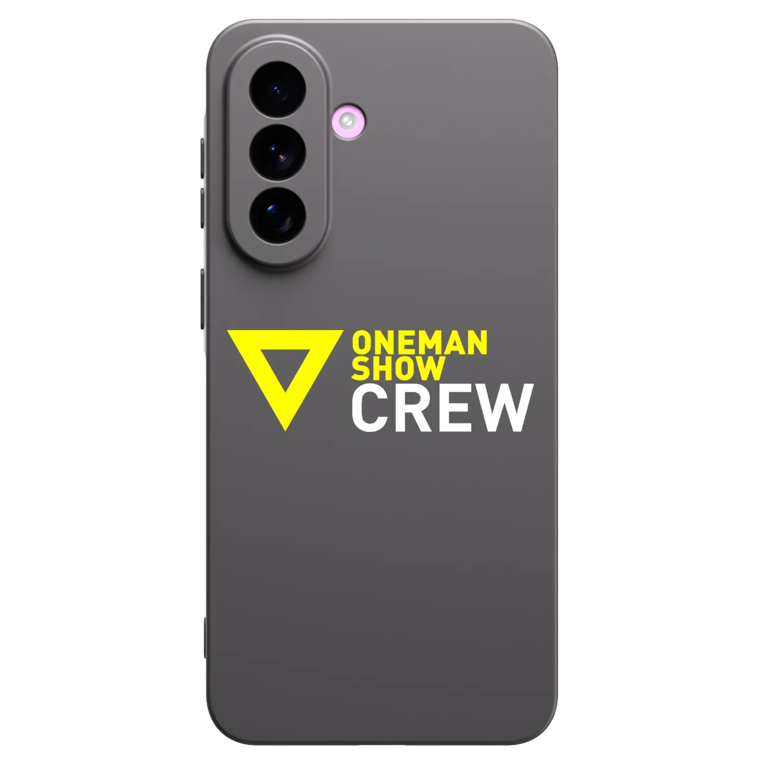 Picasee silikónový čierny obal pre Samsung Galaxy A57 5G - ONEMANSHOW CREW