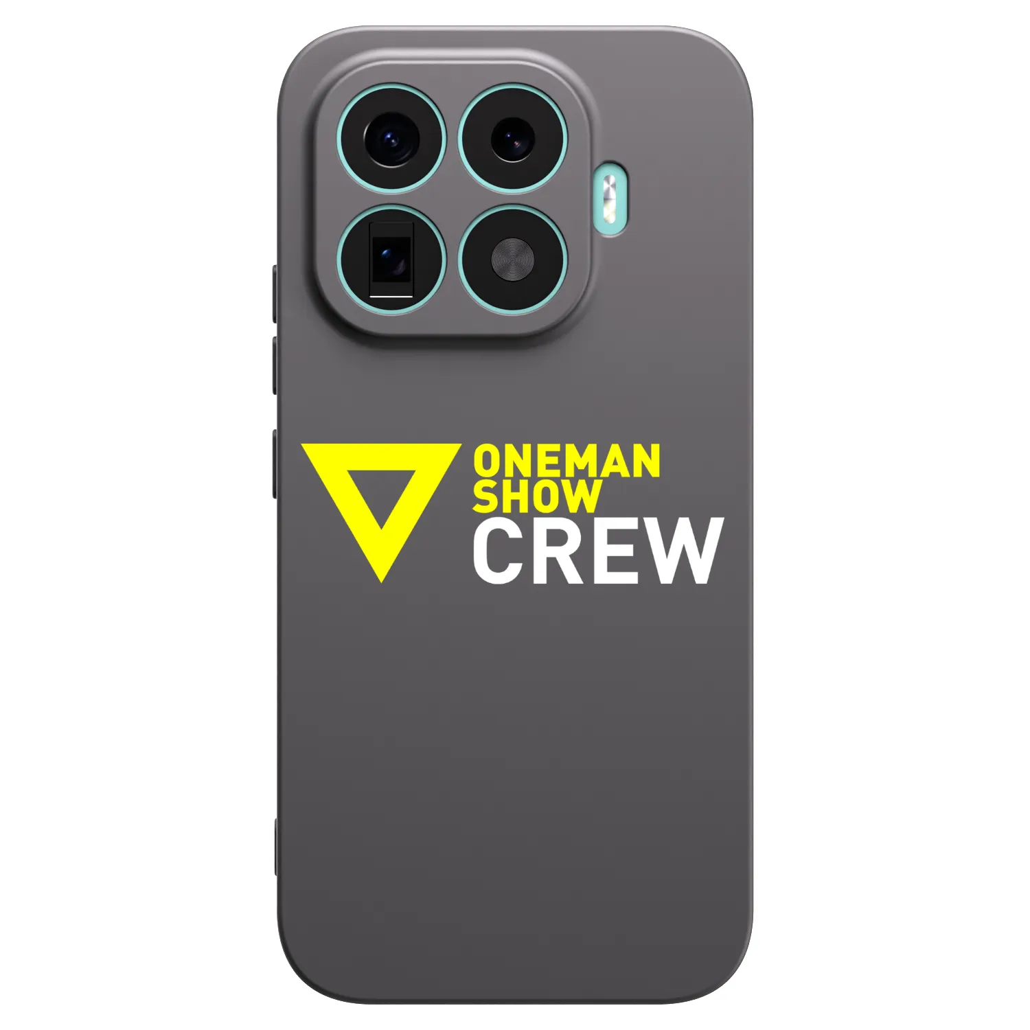 Picasee silikónový čierny obal pre Xiaomi 17T - ONEMANSHOW CREW