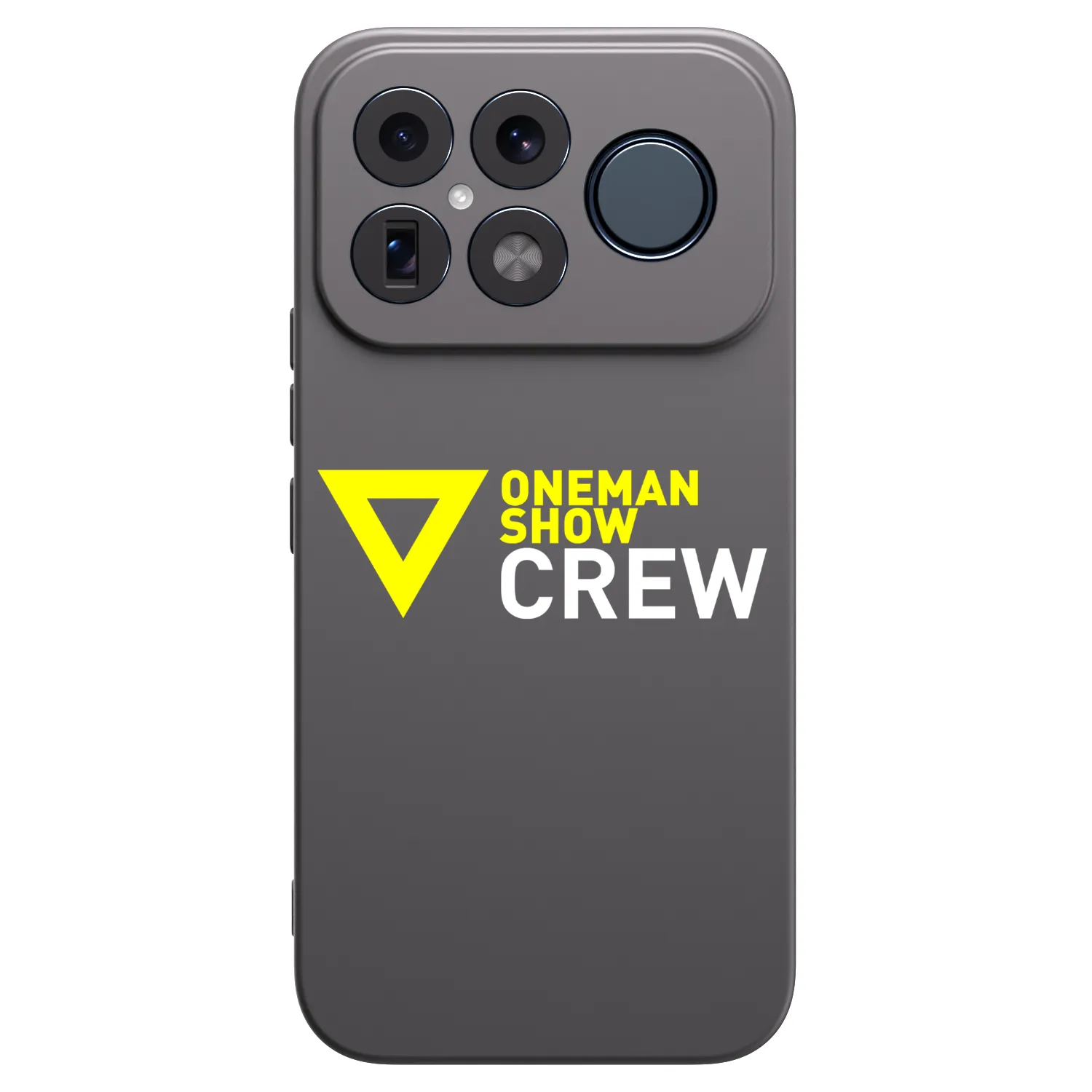 Picasee silikónový čierny obal pre Xiaomi Poco F8 Ultra - ONEMANSHOW CREW