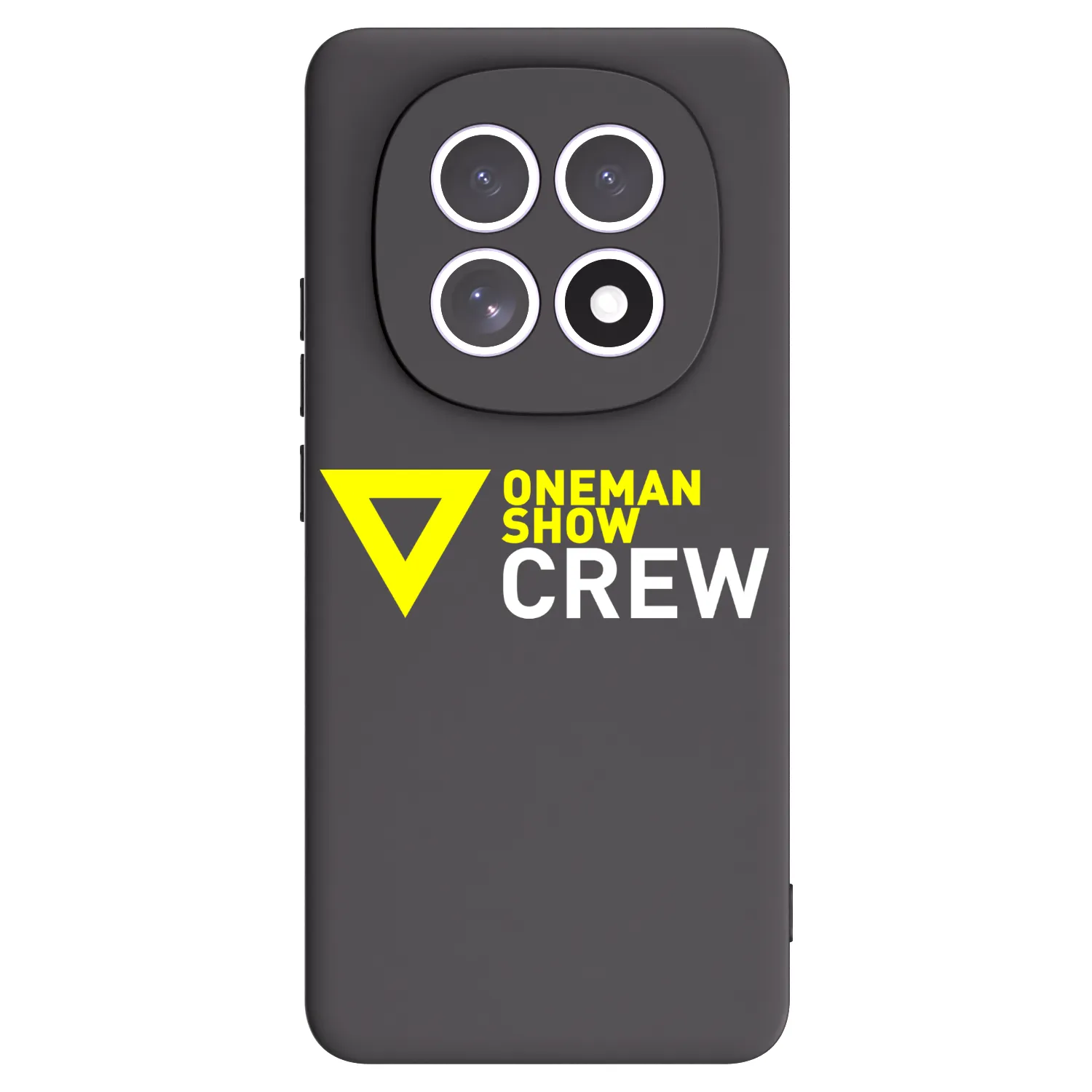 Picasee silikónový čierny obal pre Xiaomi Redmi Note 15 5G - ONEMANSHOW CREW