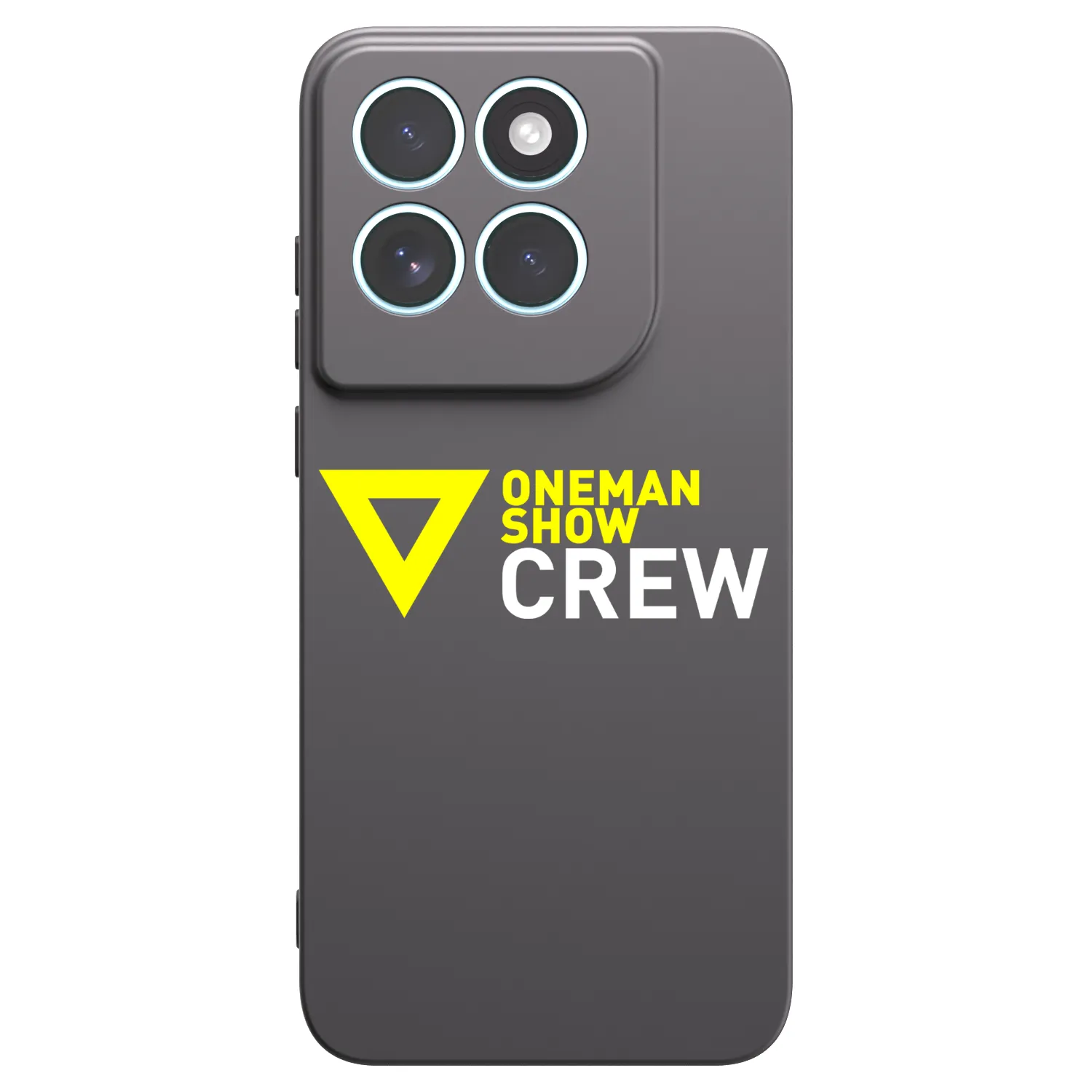 Picasee silikónový čierny obal pre Motorola Edge 70 Fusion - ONEMANSHOW CREW
