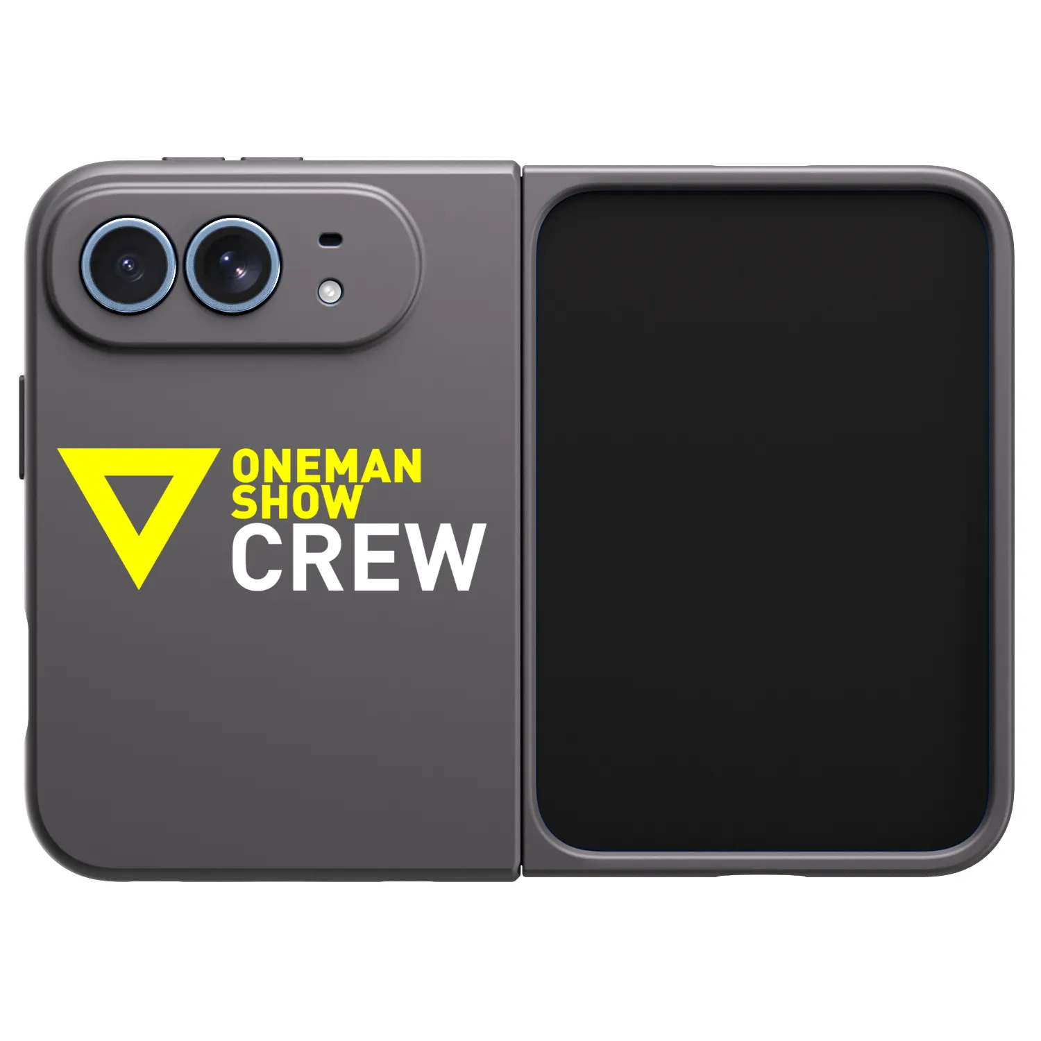 Picasee silikónový čierny obal pre Apple iPhone Ultra - ONEMANSHOW CREW