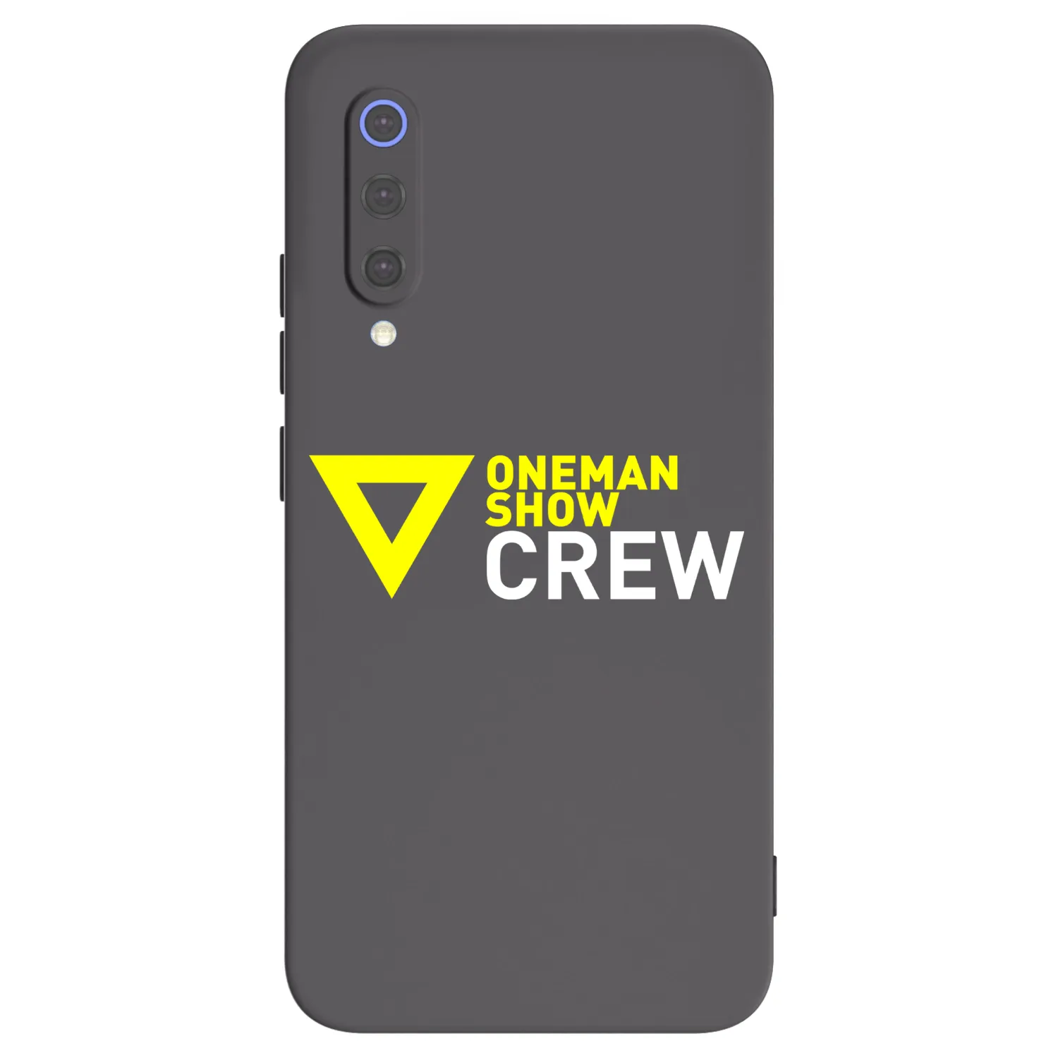 Picasee silikónový čierny obal pre Xiaomi Mi 9 SE - ONEMANSHOW CREW