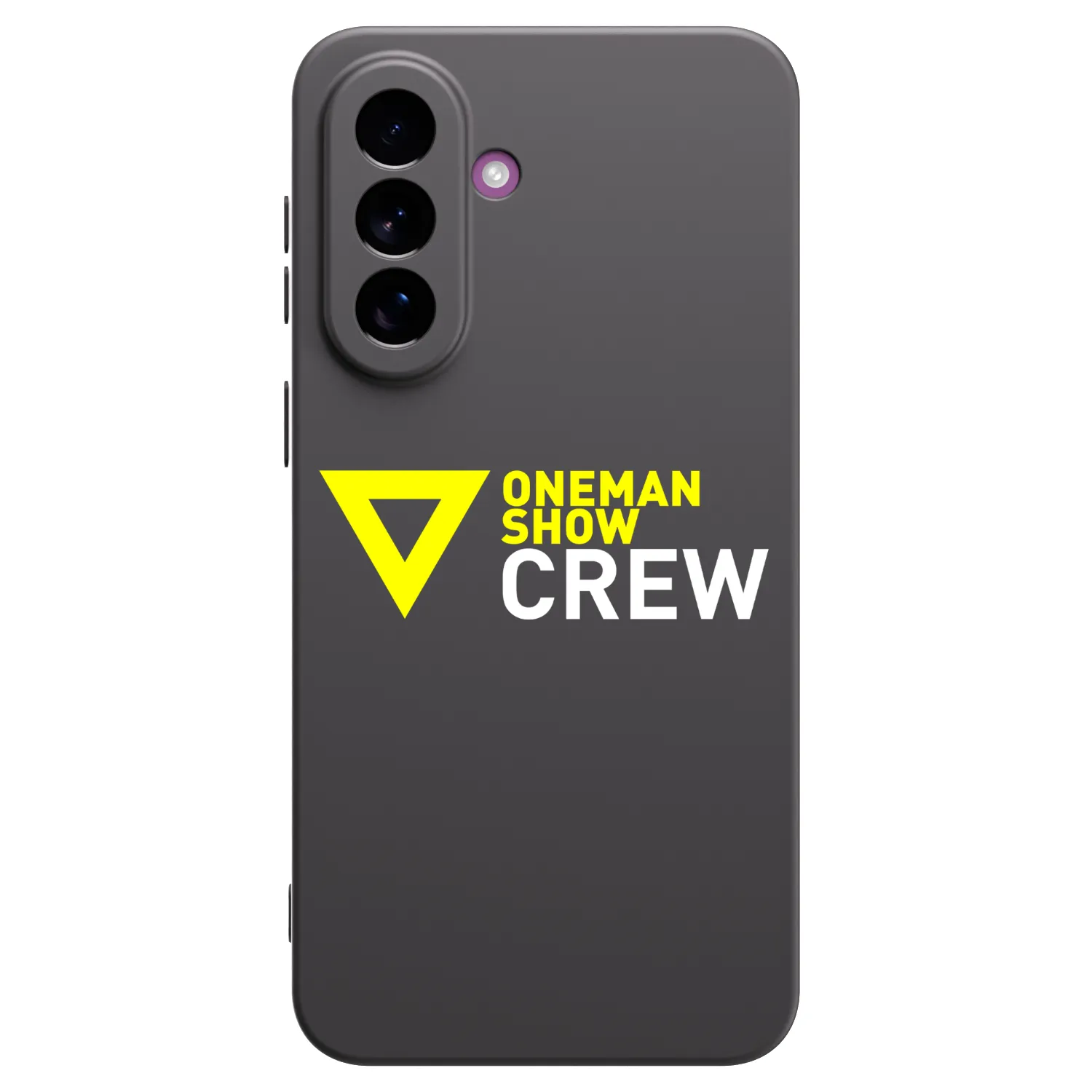 Picasee silikónový čierny obal pre Samsung Galaxy A37 - ONEMANSHOW CREW